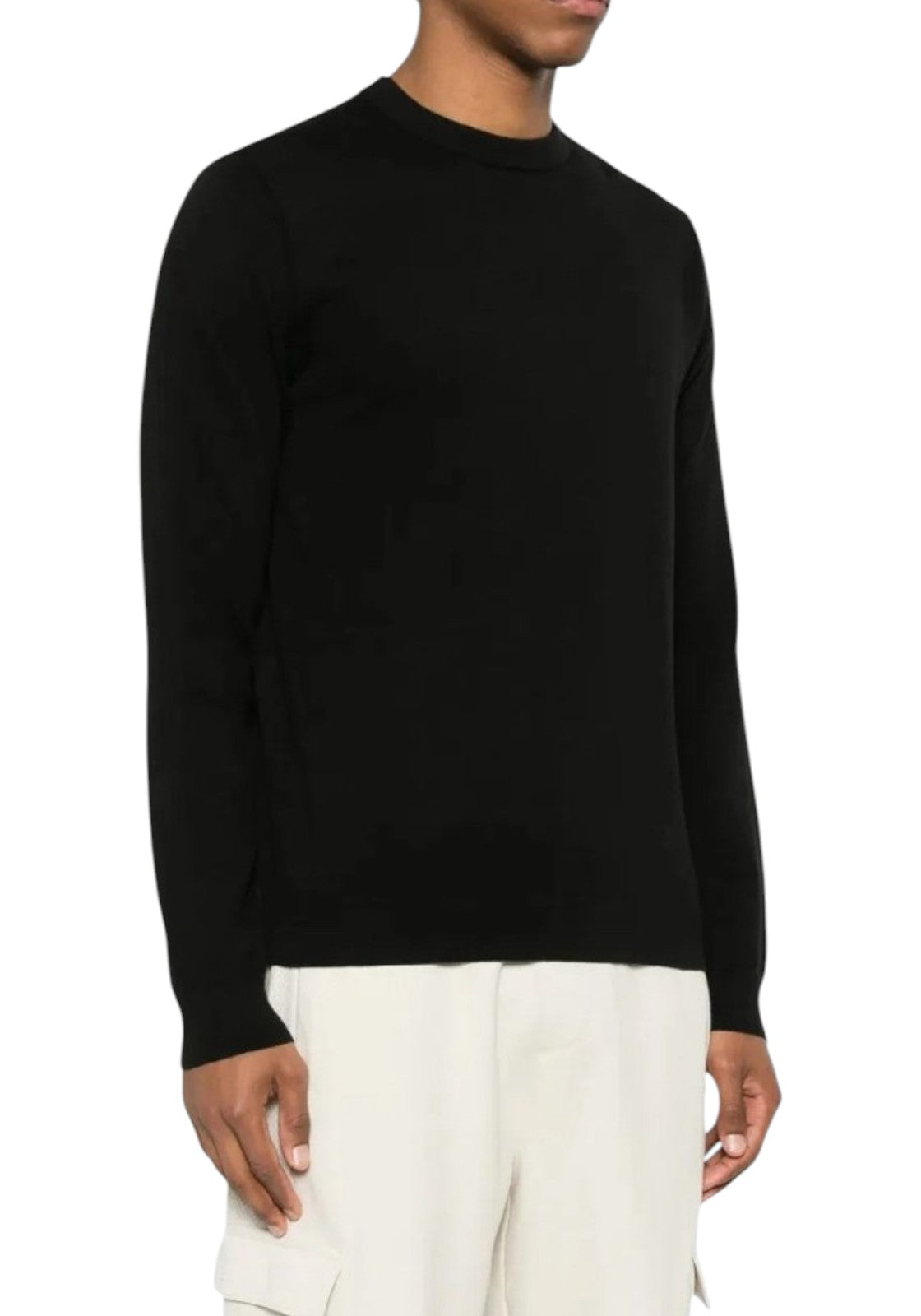 MAGLIONI E POLO Nero Ea7