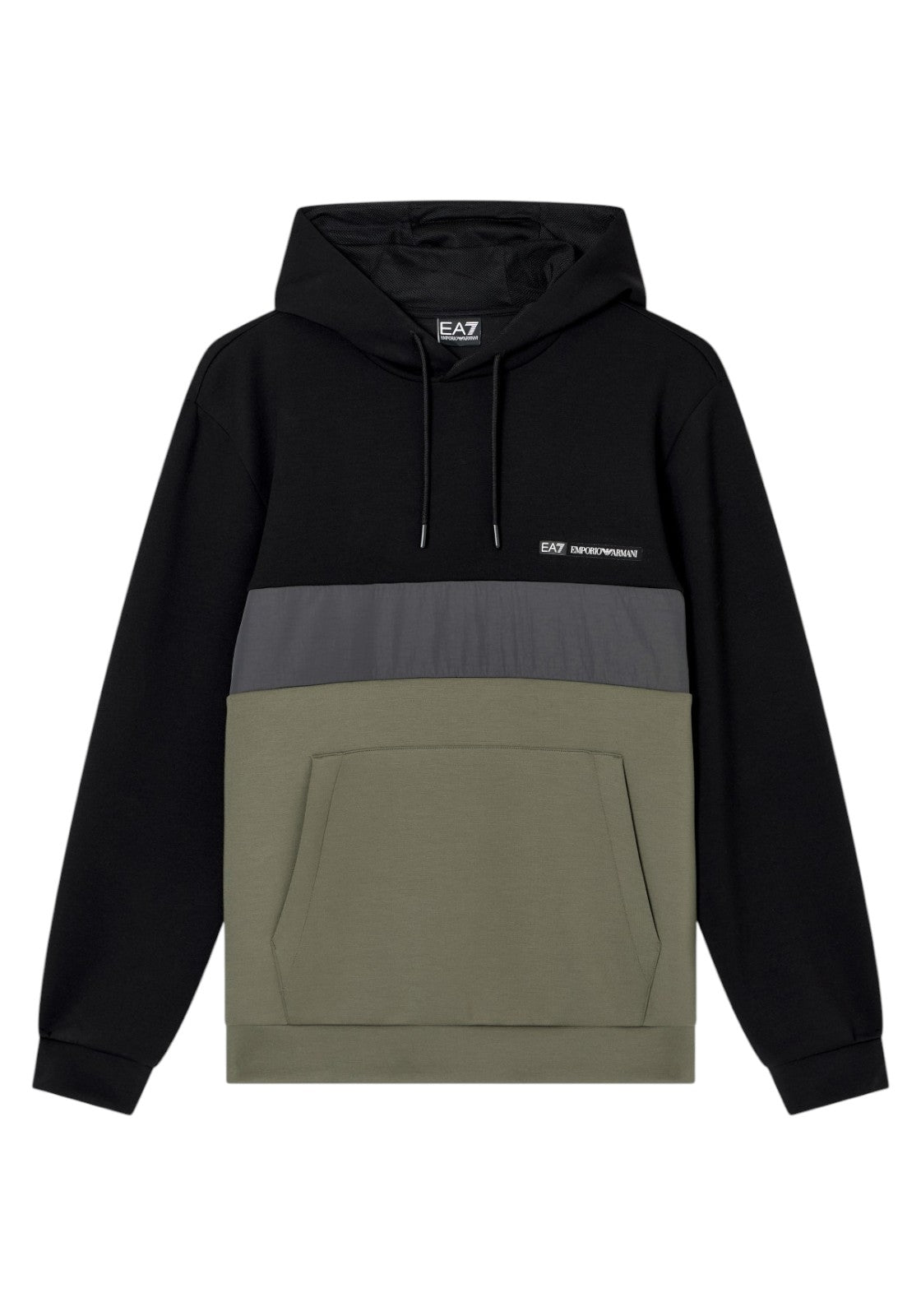 FELPE Verde/nero Ea7