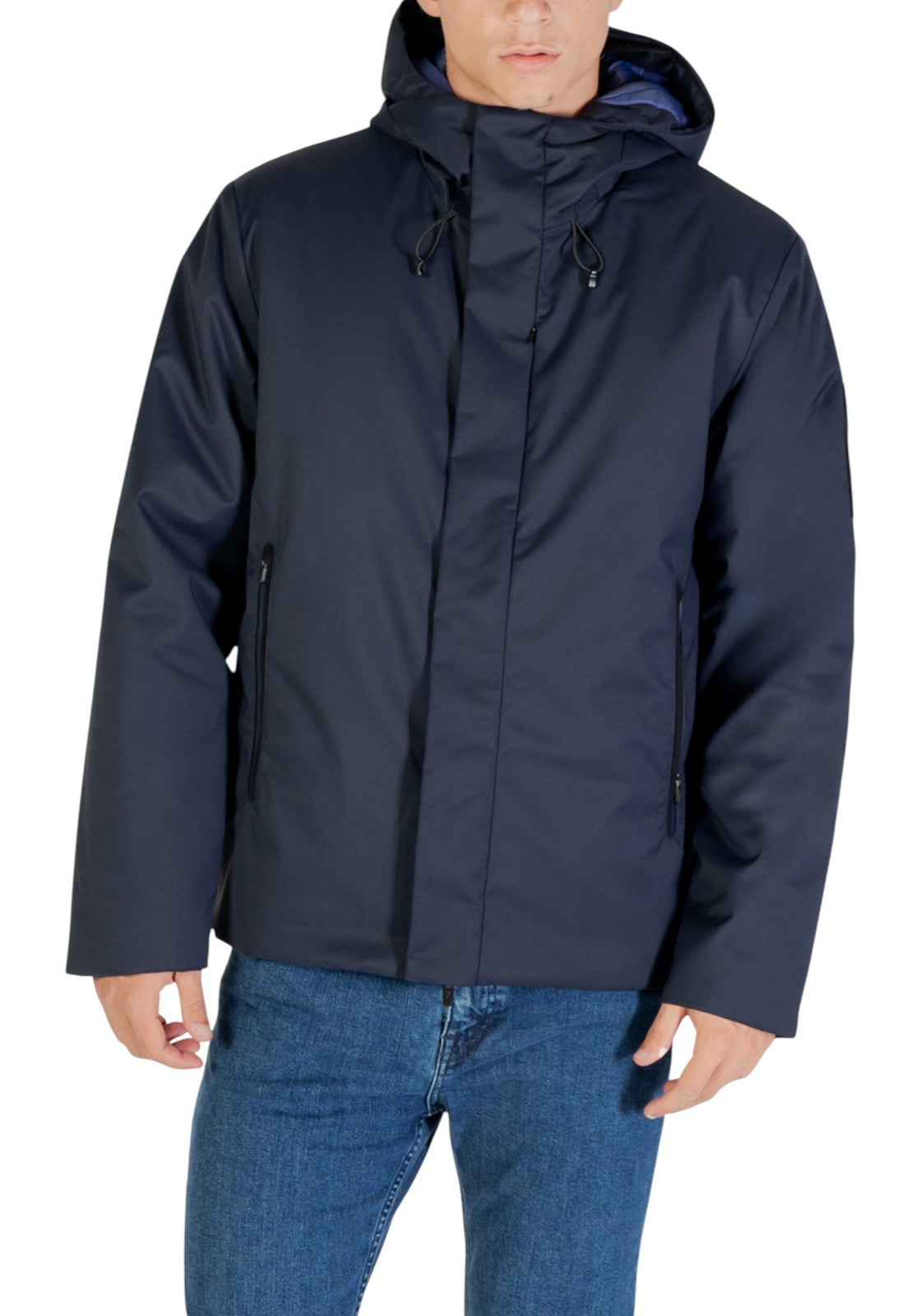 GIUBBINI E GIACCHE Nero/azzurro Ea7