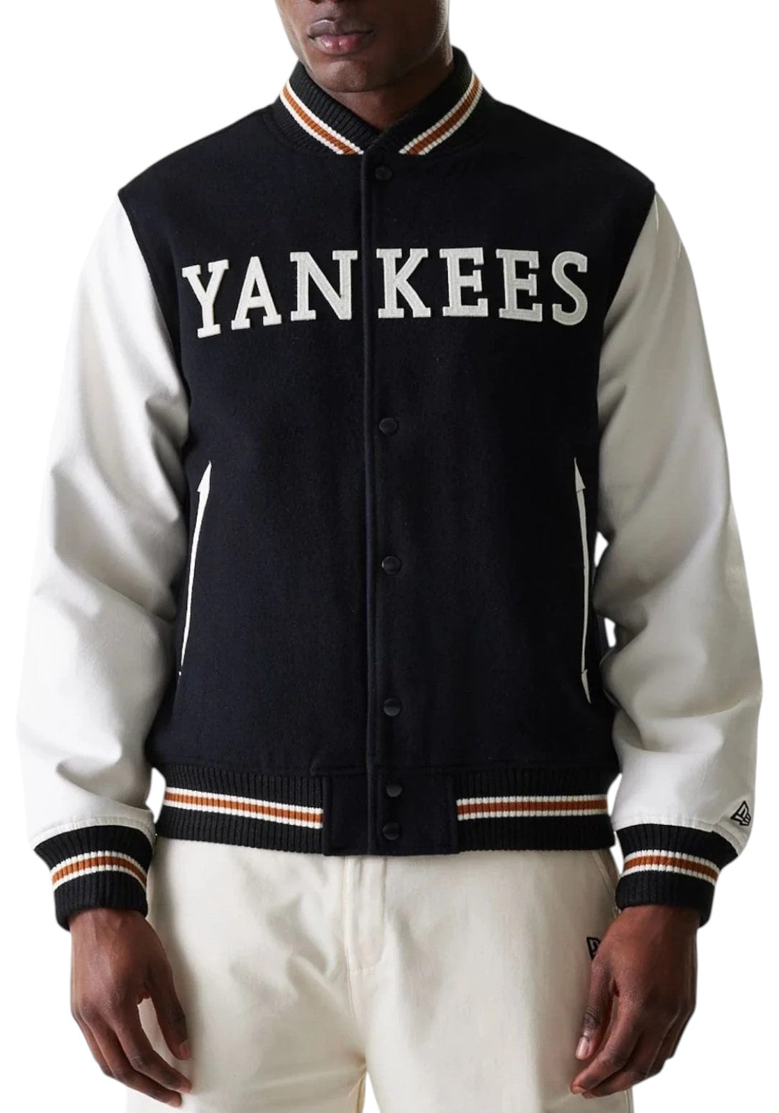 GIUBBINI E GIACCHE Nero/panna New Era