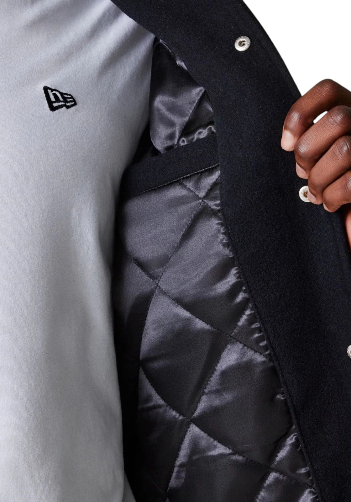 GIUBBINI E GIACCHE Nero/panna New Era