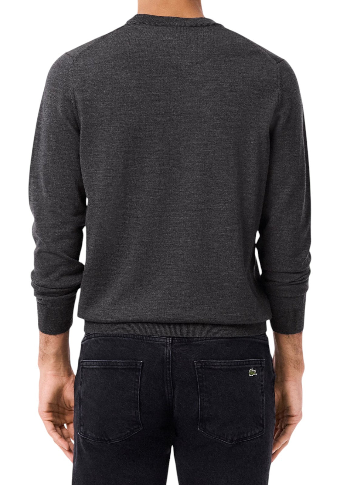 MAGLIONI E POLO Grigio Melange Lacoste