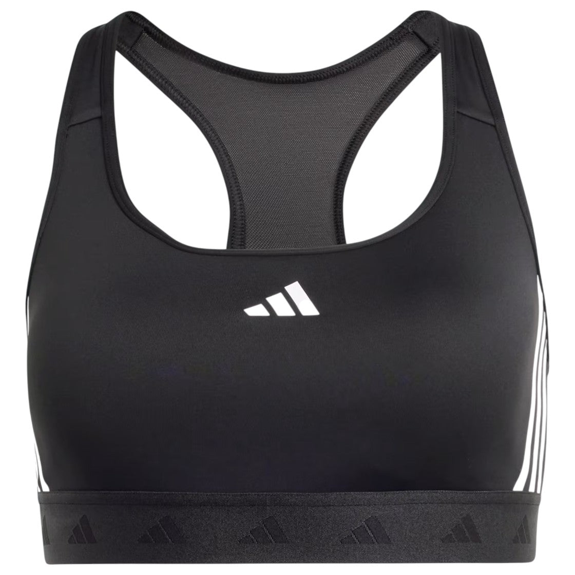 TOP PALESTRA Nero/bianco Adidas