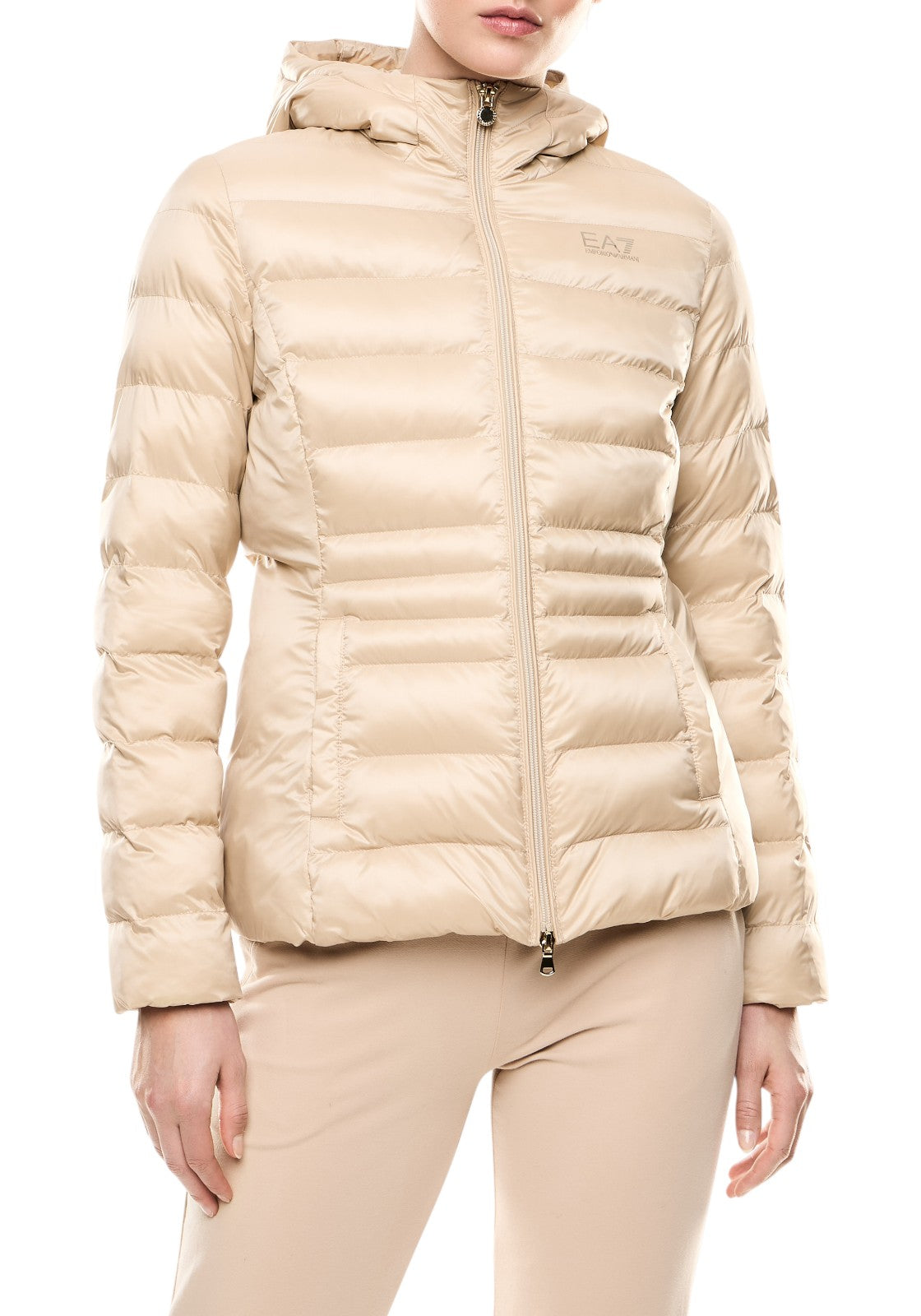 GIUBBINI E GIACCHE Beige/oro Ea7