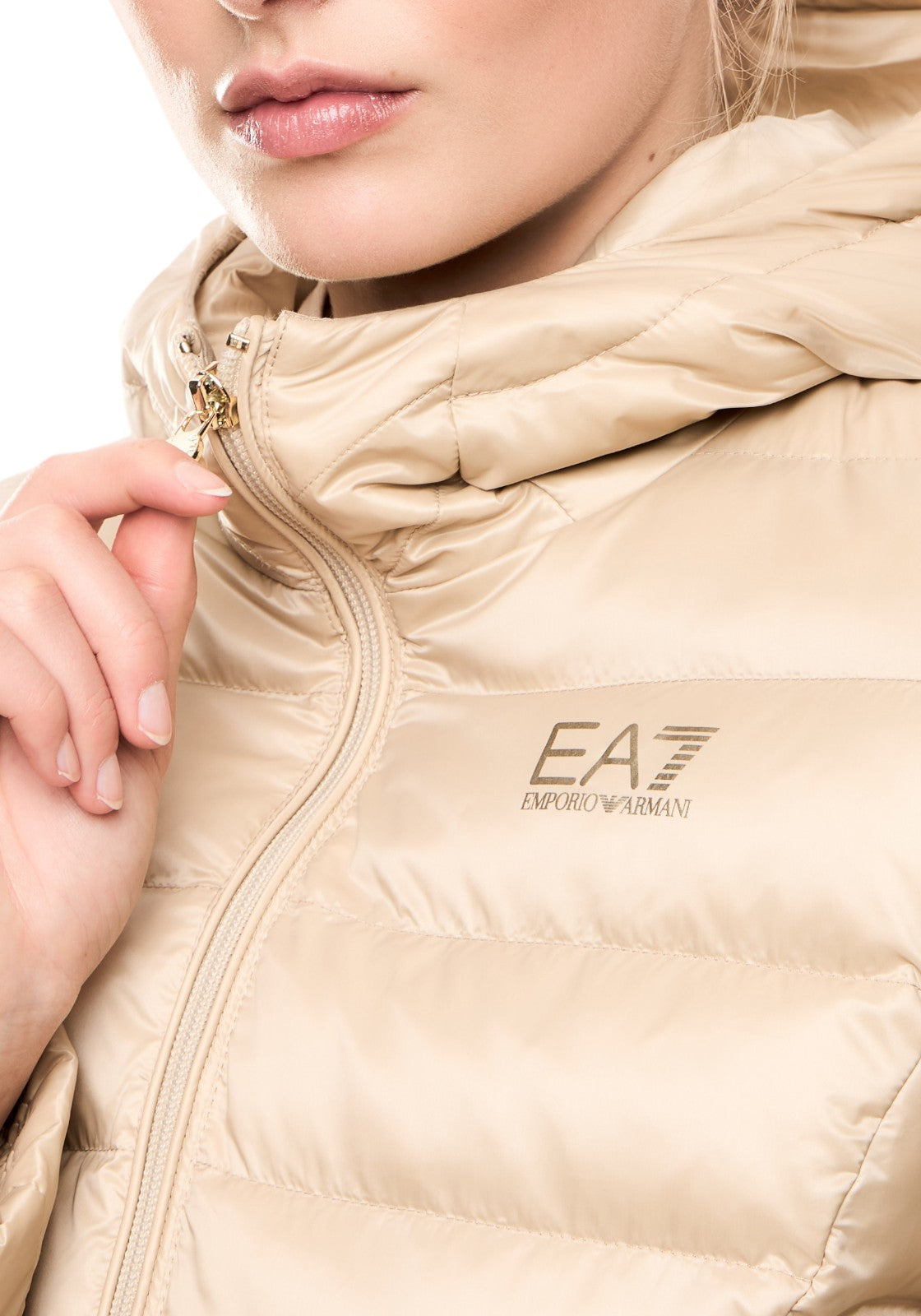 GIUBBINI E GIACCHE Beige/oro Ea7