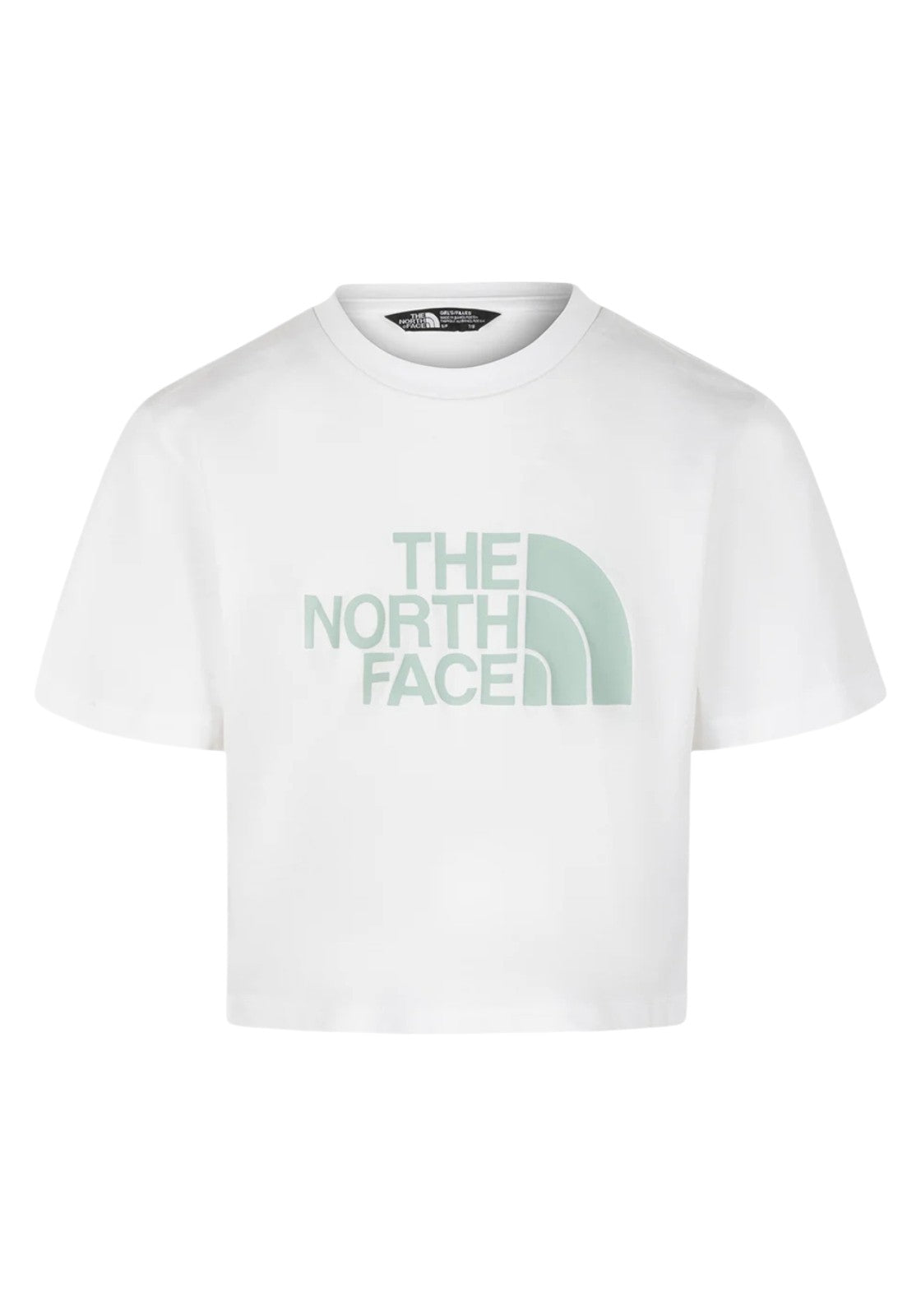 T-SHIRT E CANOTTE Bianco/verde The North Face