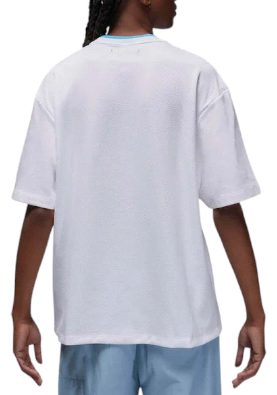 T-SHIRT E CANOTTE Bianco/celeste Nike
