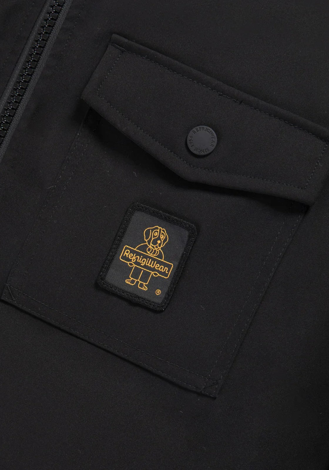 GIUBBINI E GIACCHE Nero Refrigiwear