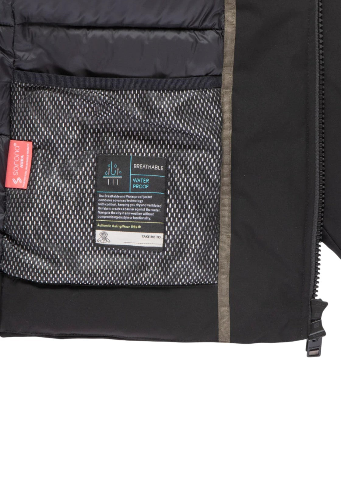 GIUBBINI E GIACCHE Nero Refrigiwear