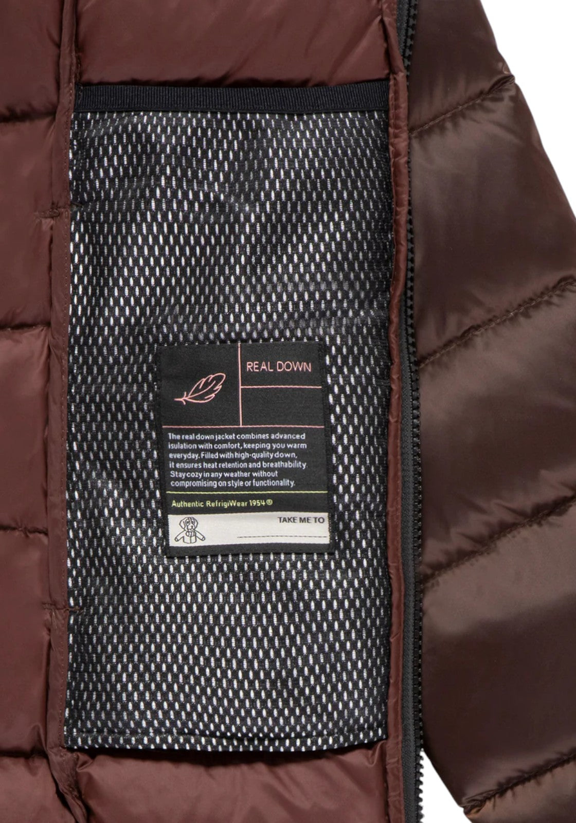 GIUBBINI E GIACCHE Marrone Refrigiwear