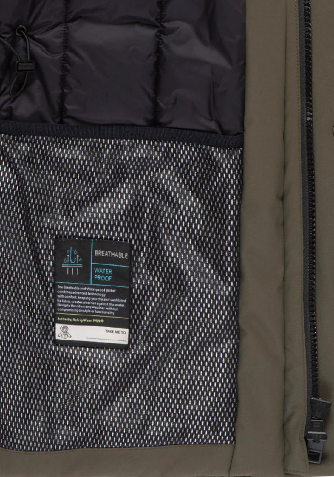 GIUBBINI E GIACCHE Verde Militare Refrigiwear