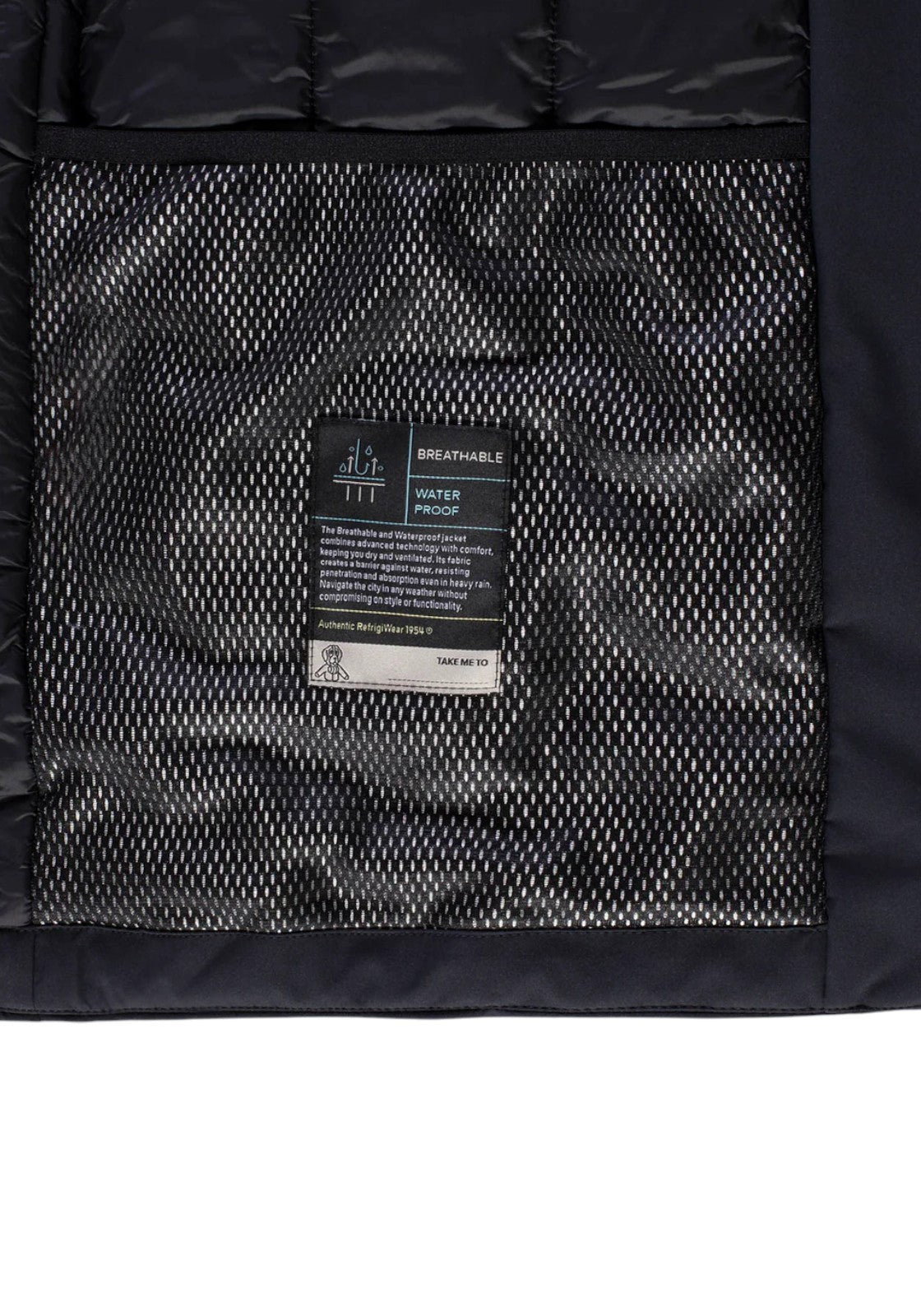 GIUBBINI E GIACCHE Blu Refrigiwear