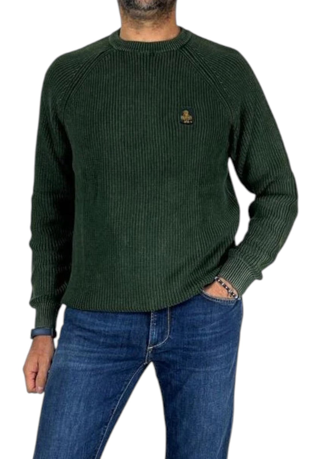 MAGLIONI E POLO Verde Bosco Refrigiwear