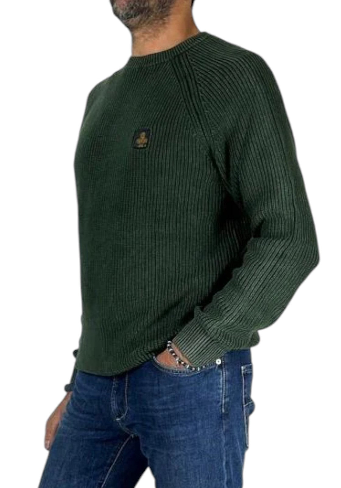 MAGLIONI E POLO Verde Bosco Refrigiwear