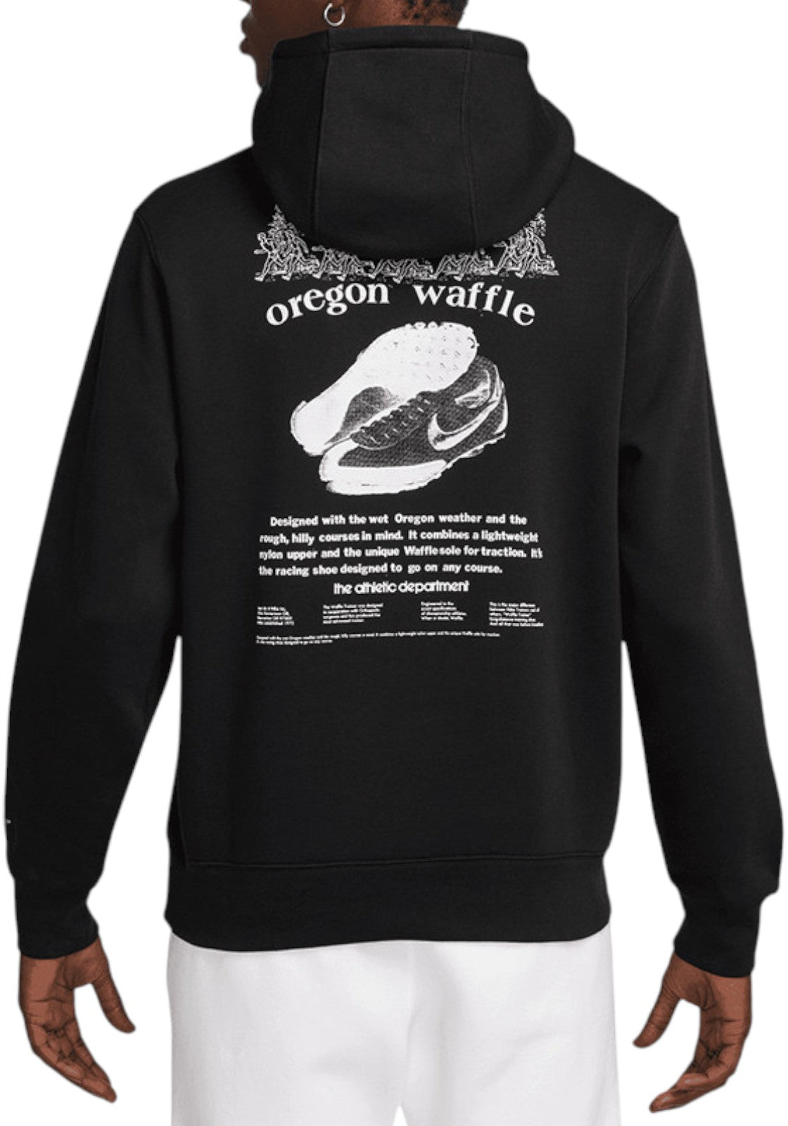 FELPE Nero/bianco Nike