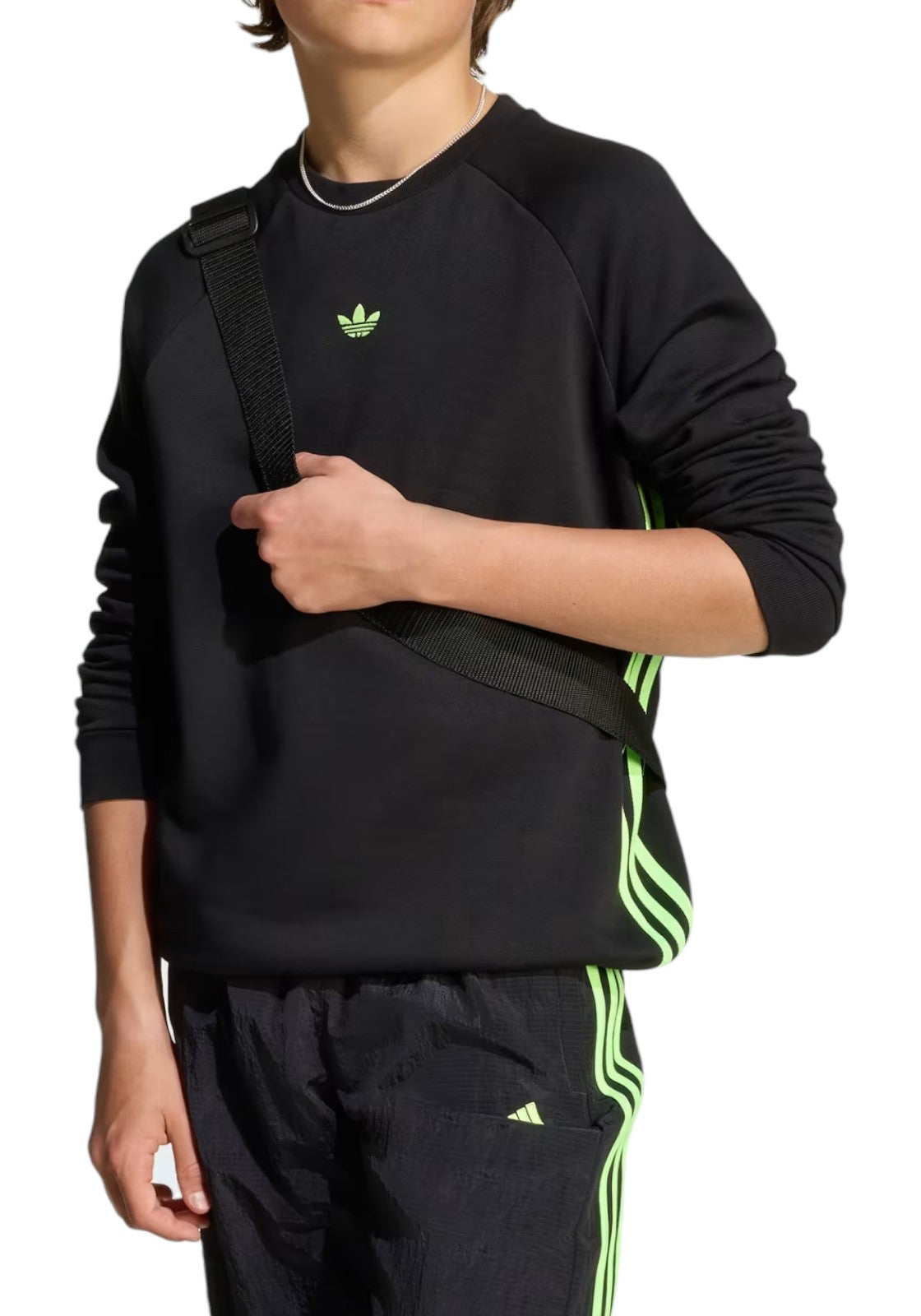 FELPE Nero/verde Adidas Originals