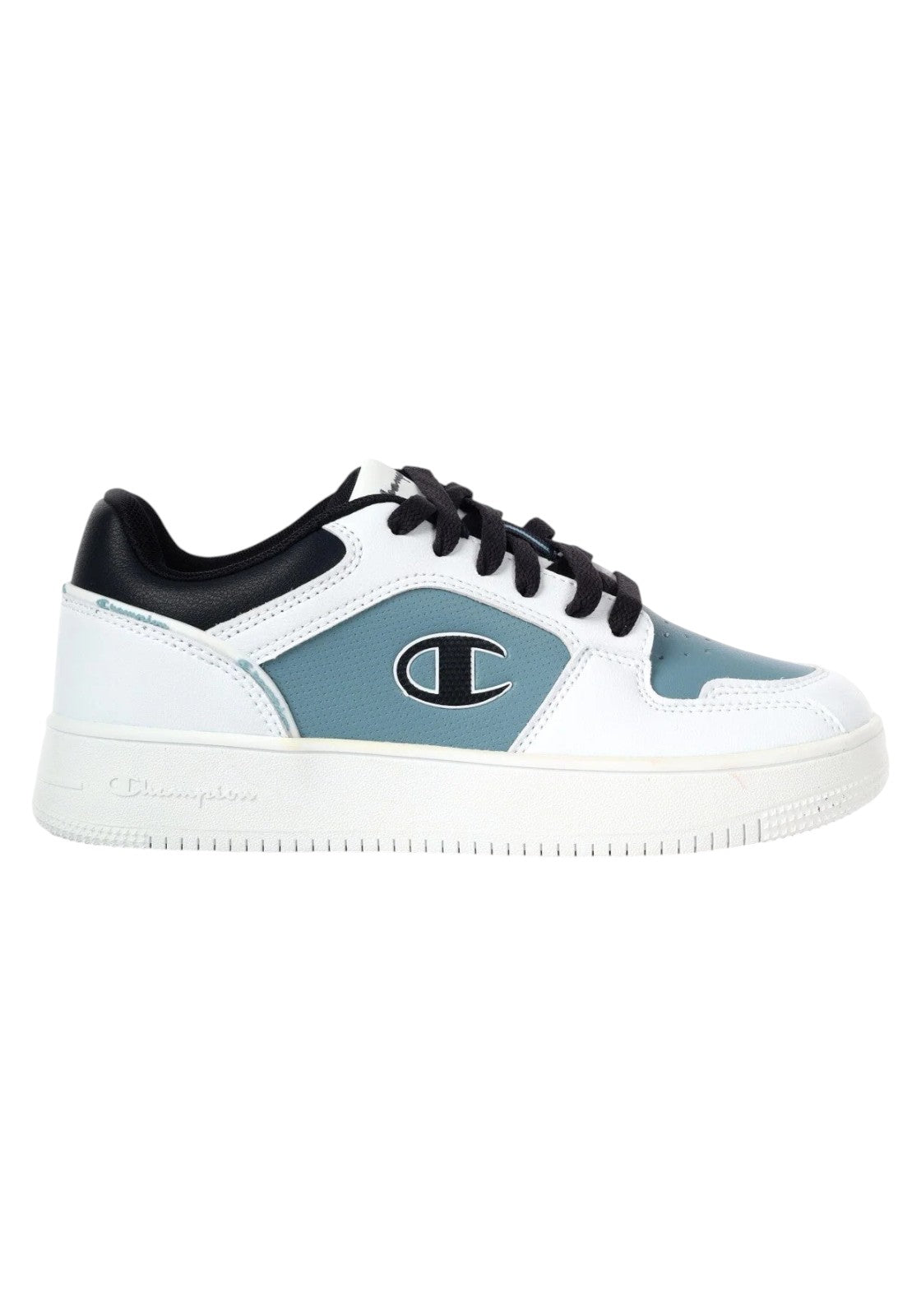 SCARPE Bianco/celeste Champion