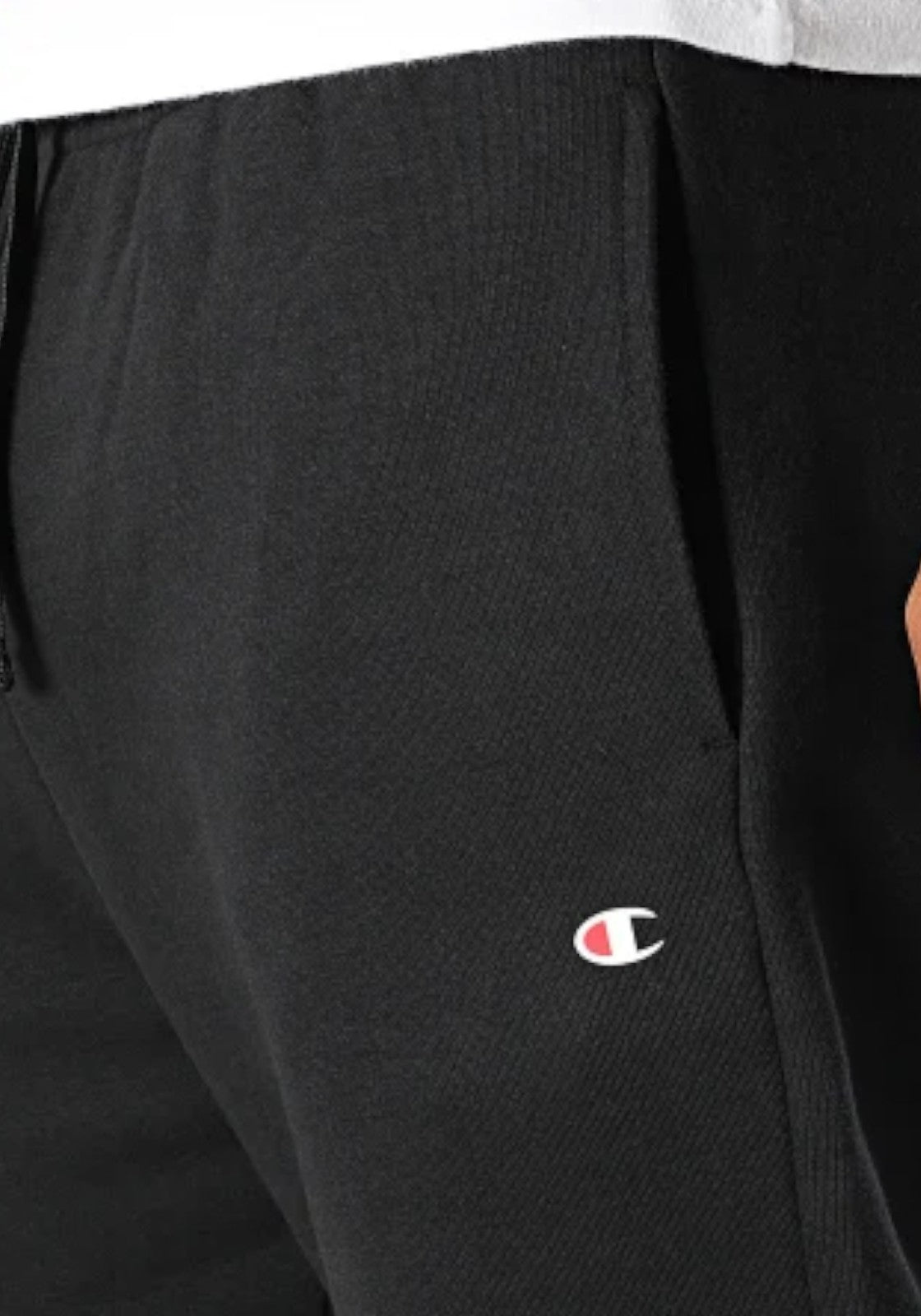 PANTALONI Nero/bianco Champion