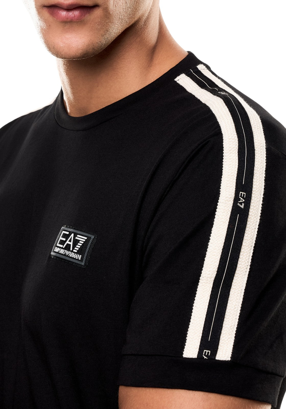 T-SHIRT E CANOTTE Nero/beige Ea7