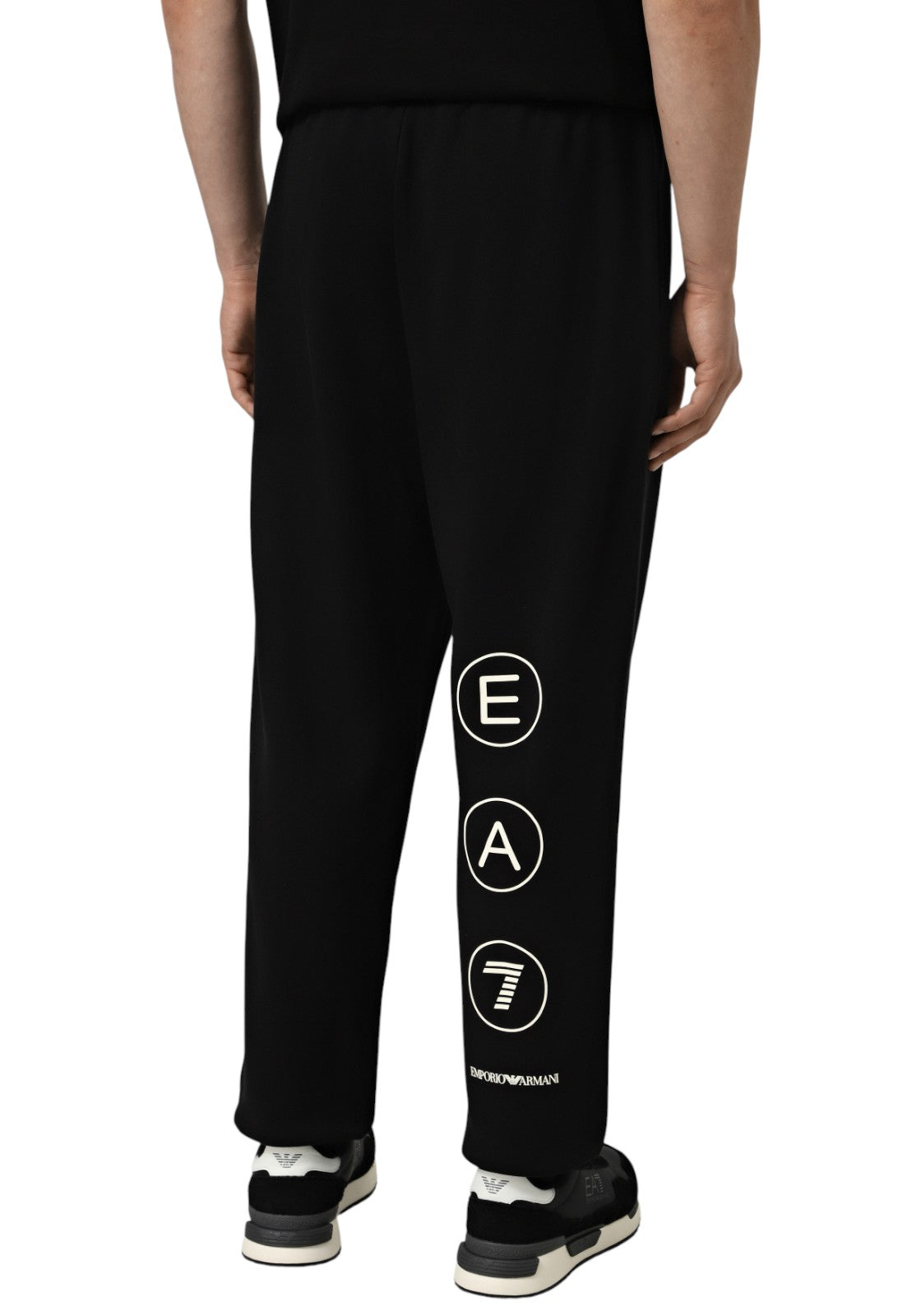 PANTALONI Nero/beige Ea7