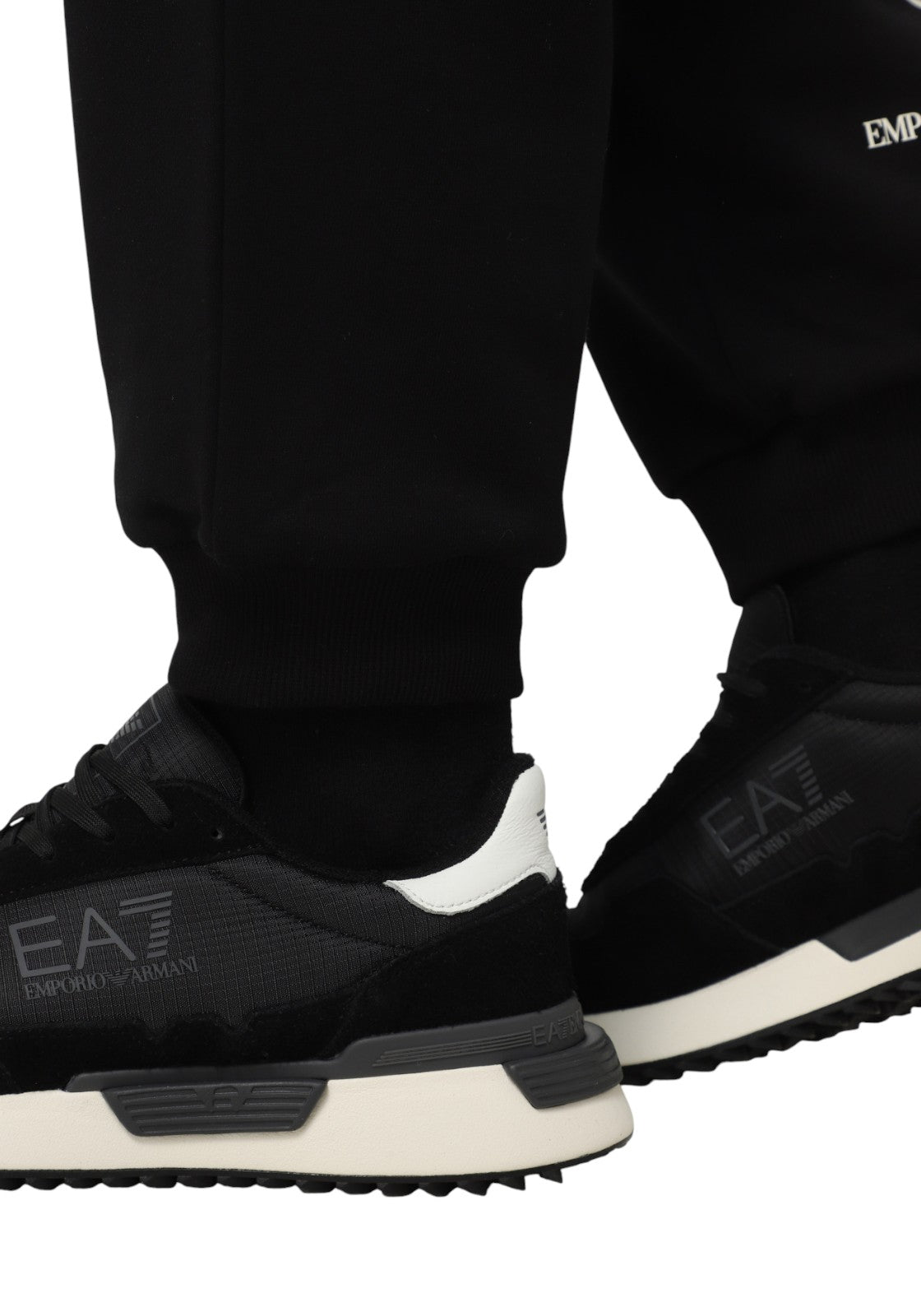 PANTALONI Nero/beige Ea7