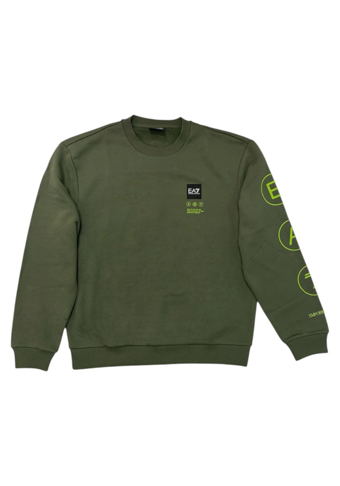 FELPE Verde/nero Ea7