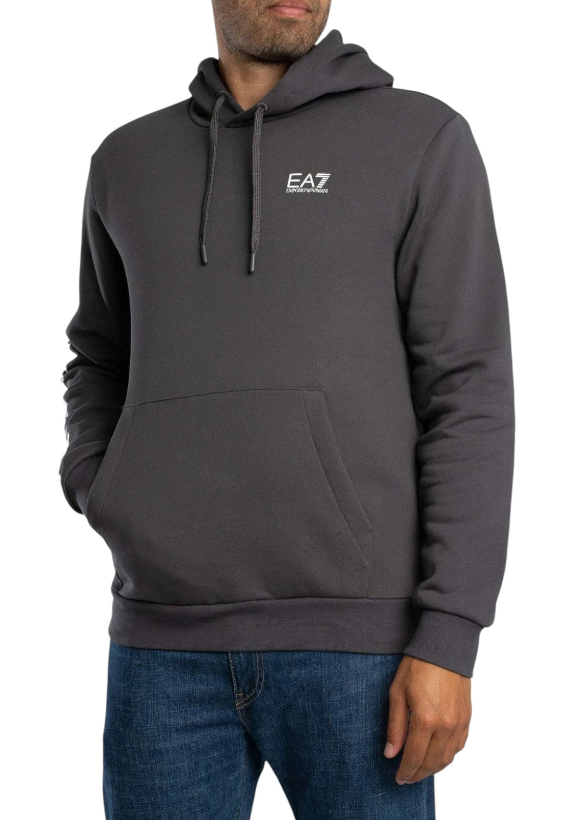 FELPE Grigio/bianco Ea7