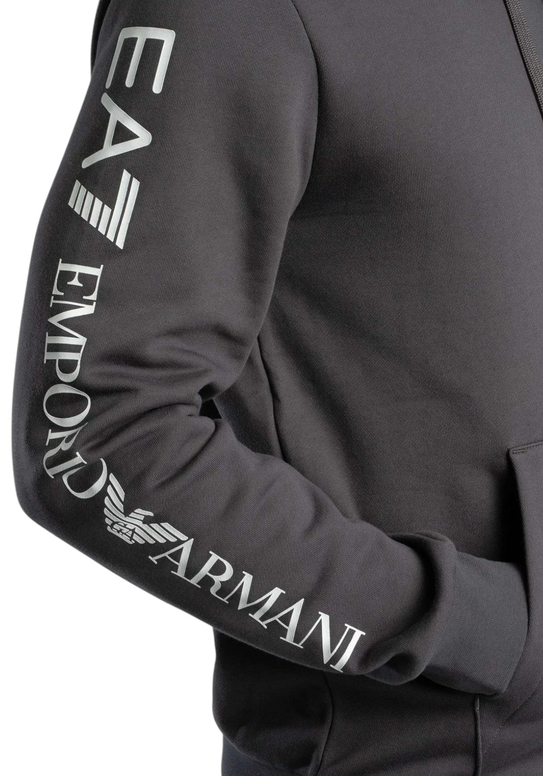 FELPE Grigio/bianco Ea7