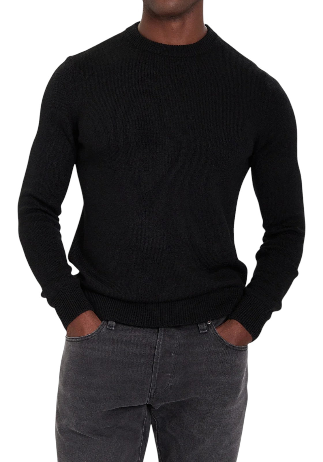 MAGLIONI E POLO Nero Ea7