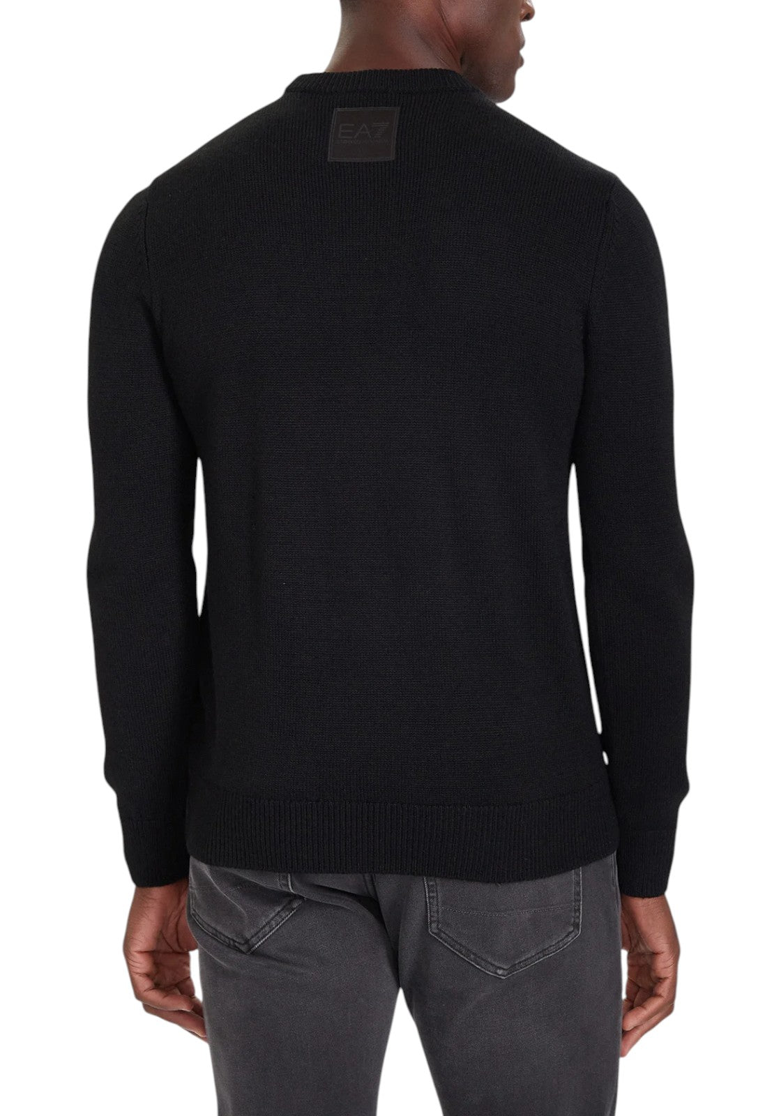 MAGLIONI E POLO Nero Ea7