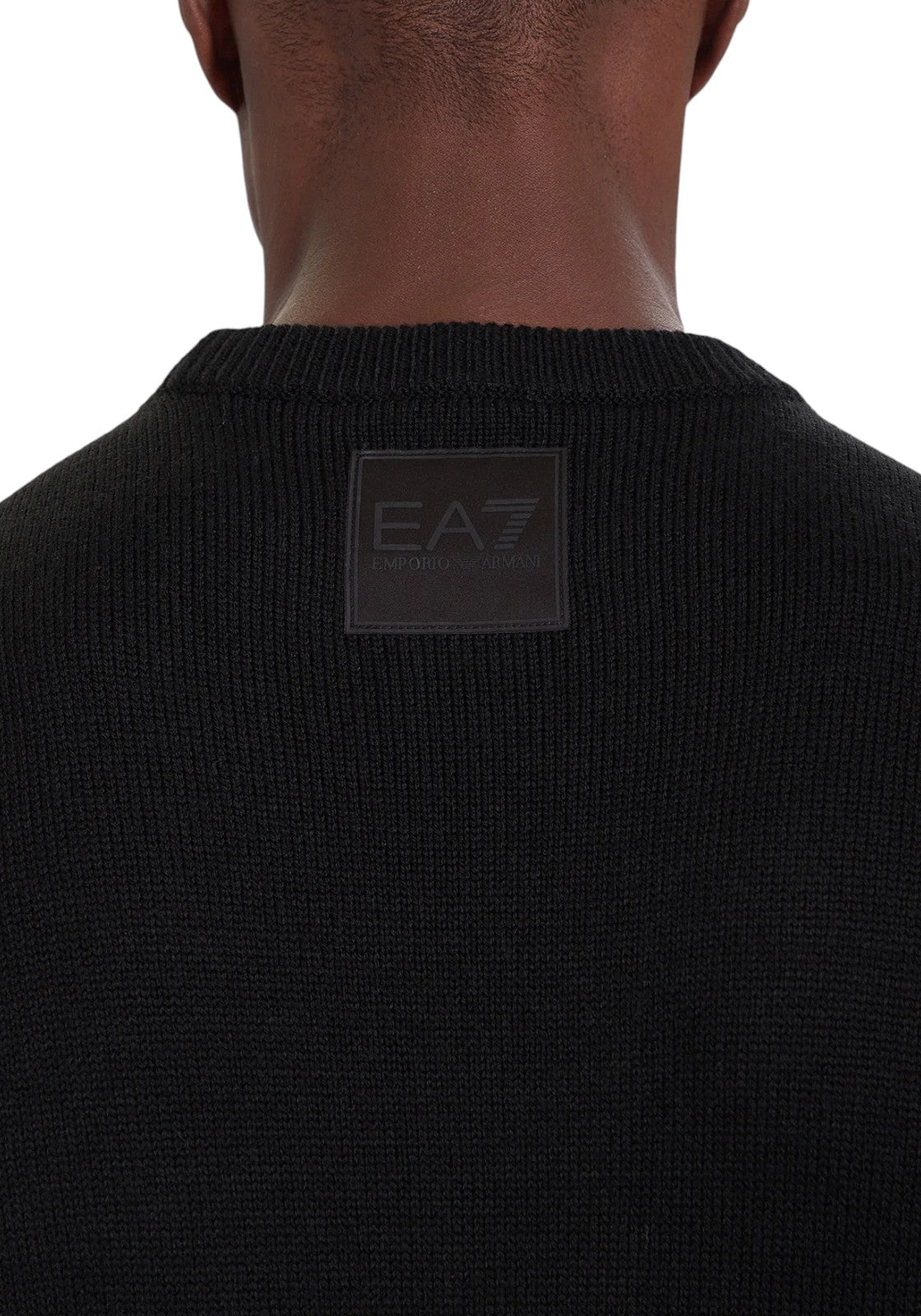 MAGLIONI E POLO Nero Ea7
