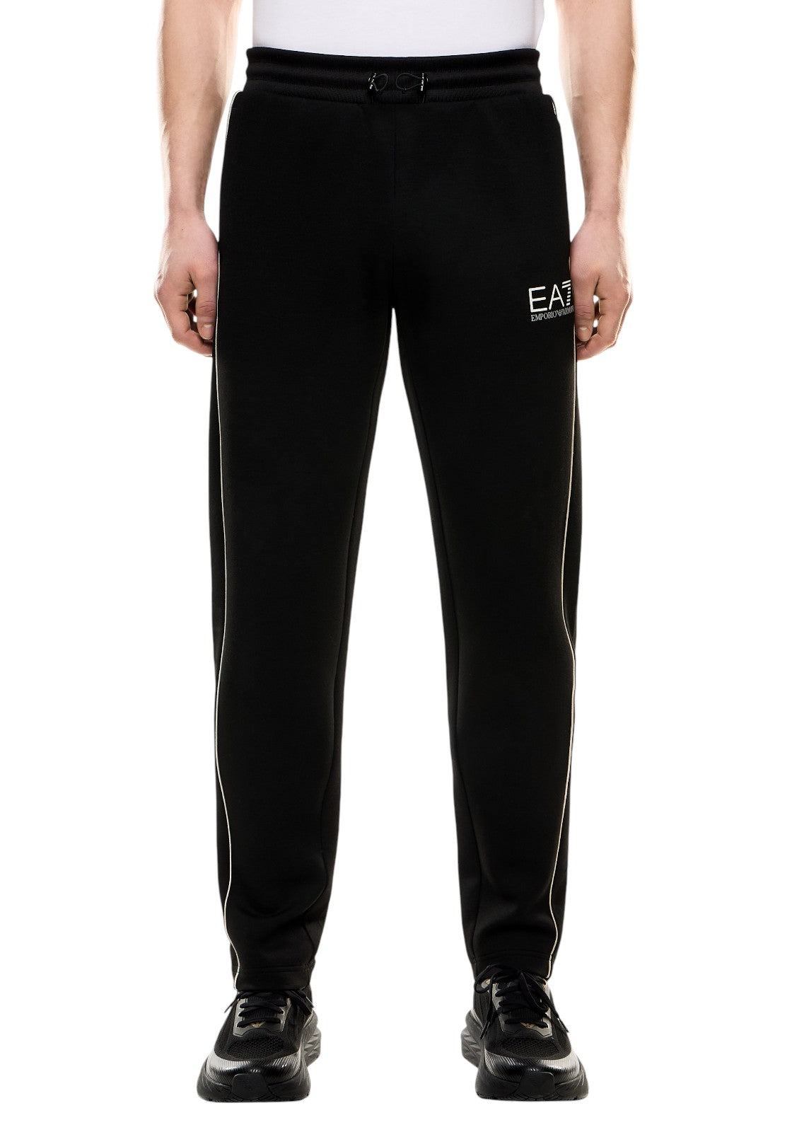 PANTALONI Nero/oro Ea7