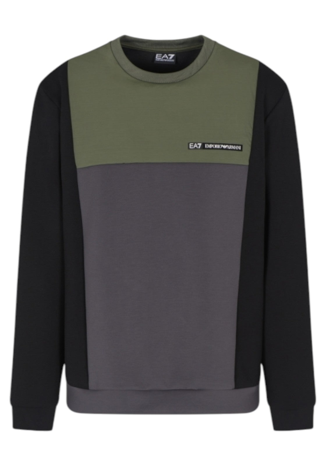 FELPE Verde/antracite Ea7