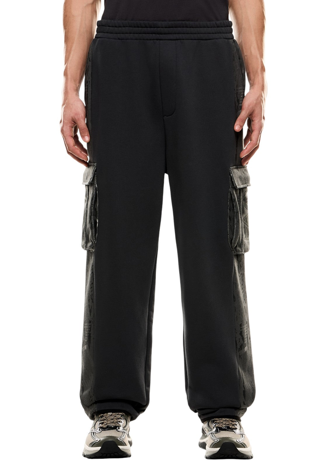 PANTALONI Grigio Ea7