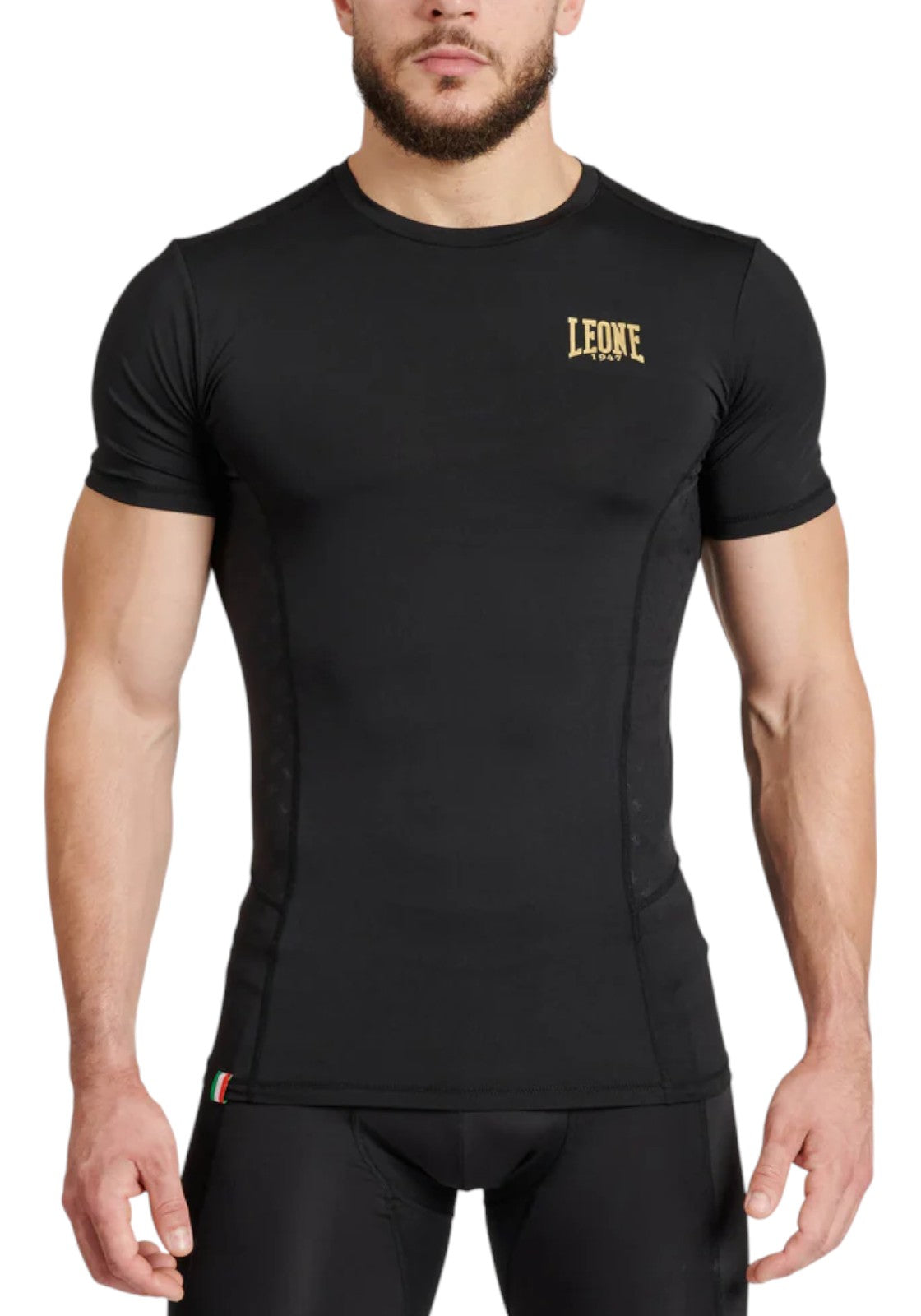 T-SHIRT E CANOTTE Nero/oro Leone