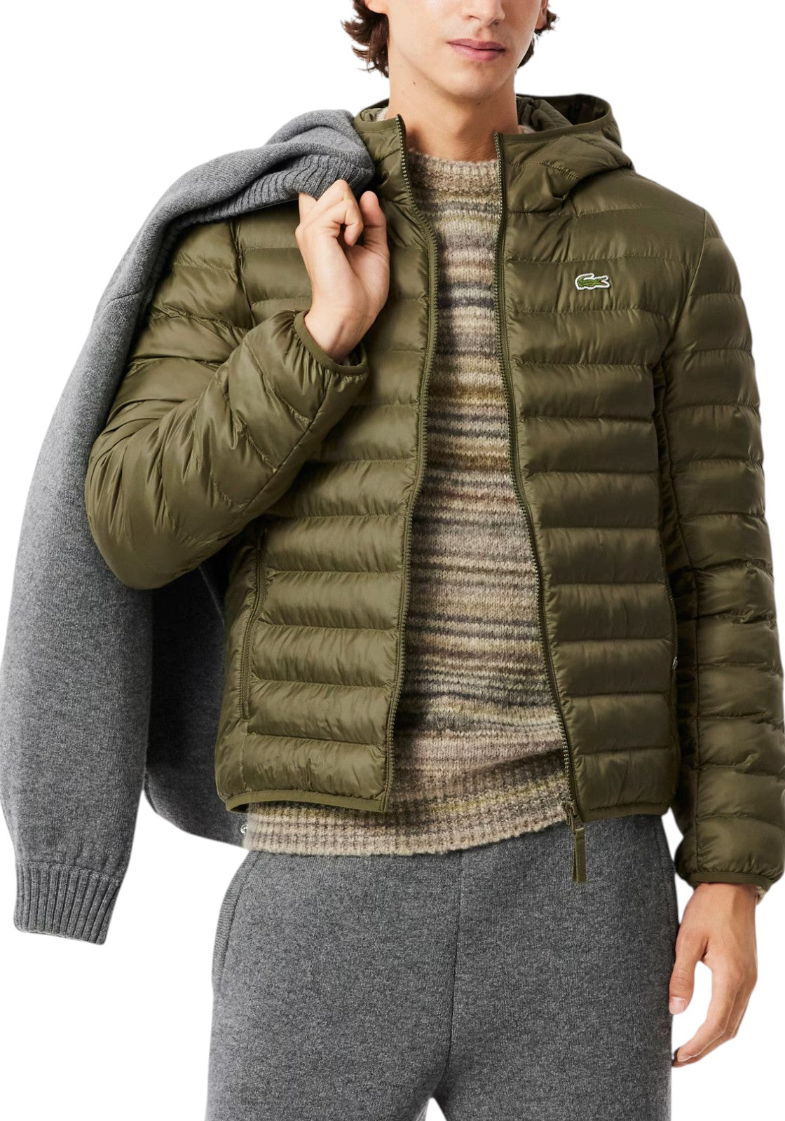 GIUBBINI E GIACCHE Verde Militare Lacoste