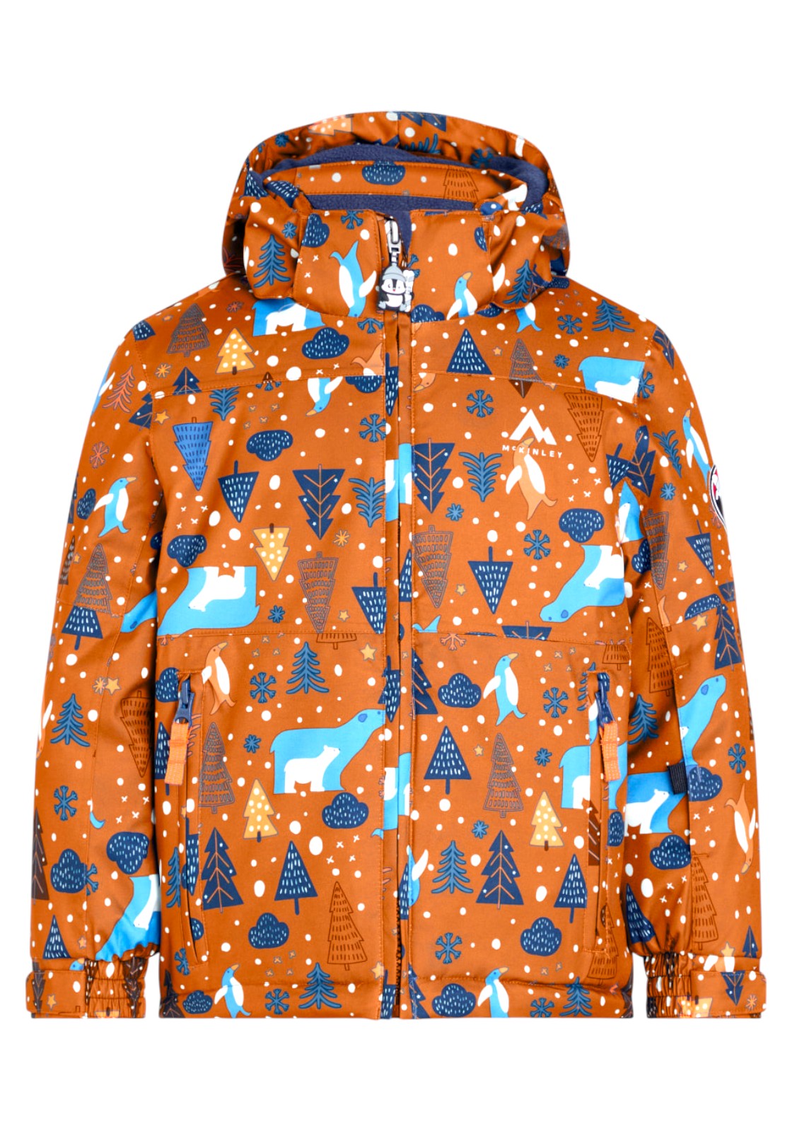 OUTDOOR-SCI Arancio/blu Mckinley