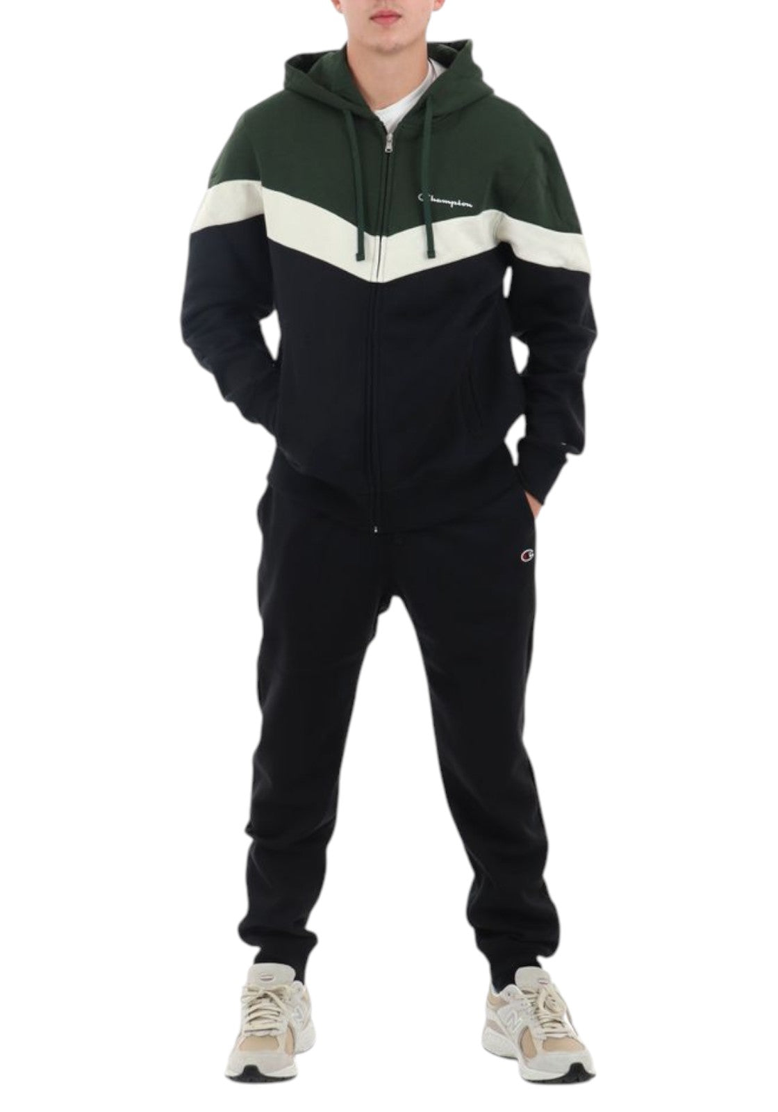 TUTE Nero/verde Champion