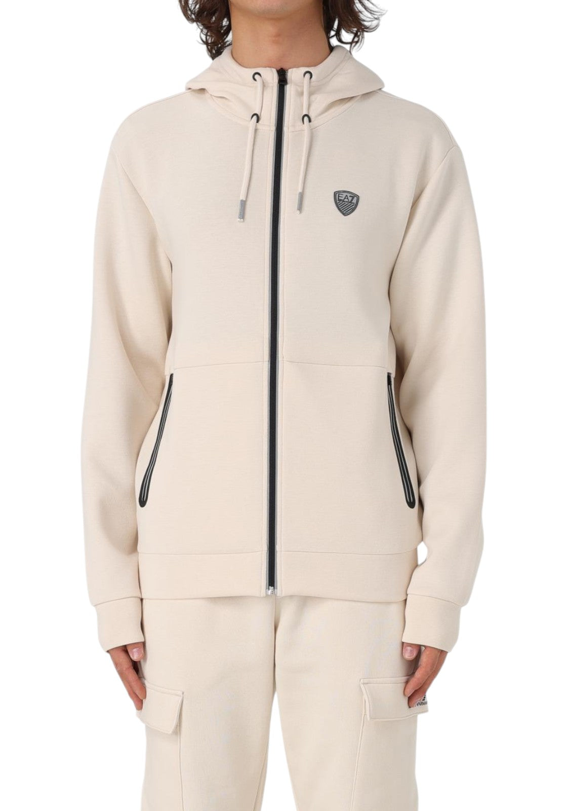 FELPE Panna/nero Ea7