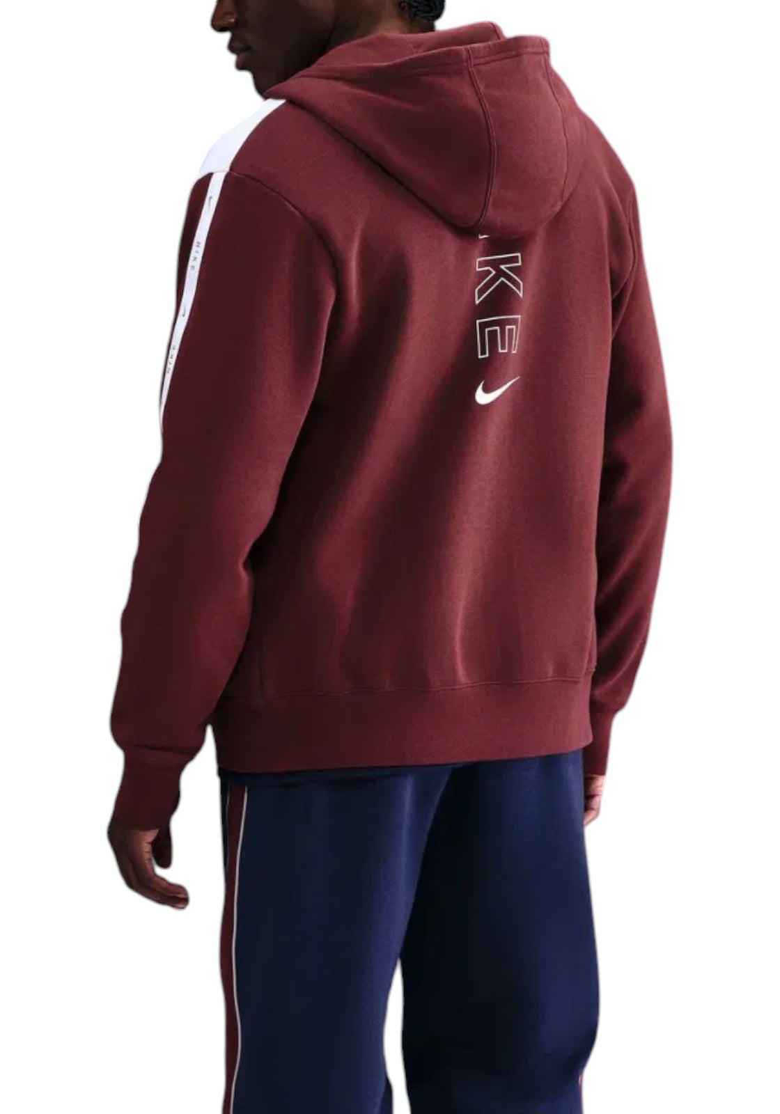 FELPE Bordeaux/bianco Nike