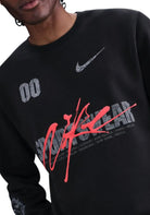 FELPE Nero/rosso Nike