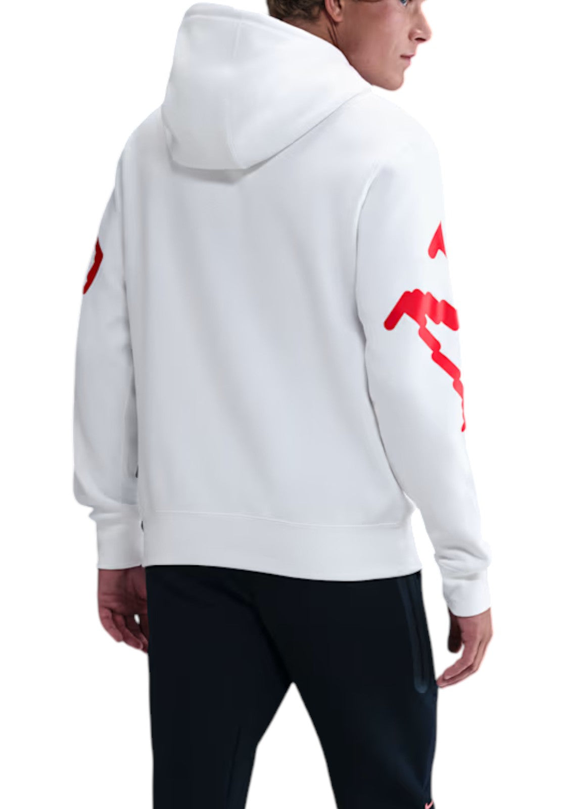 FELPE Bianco/rosso Nike