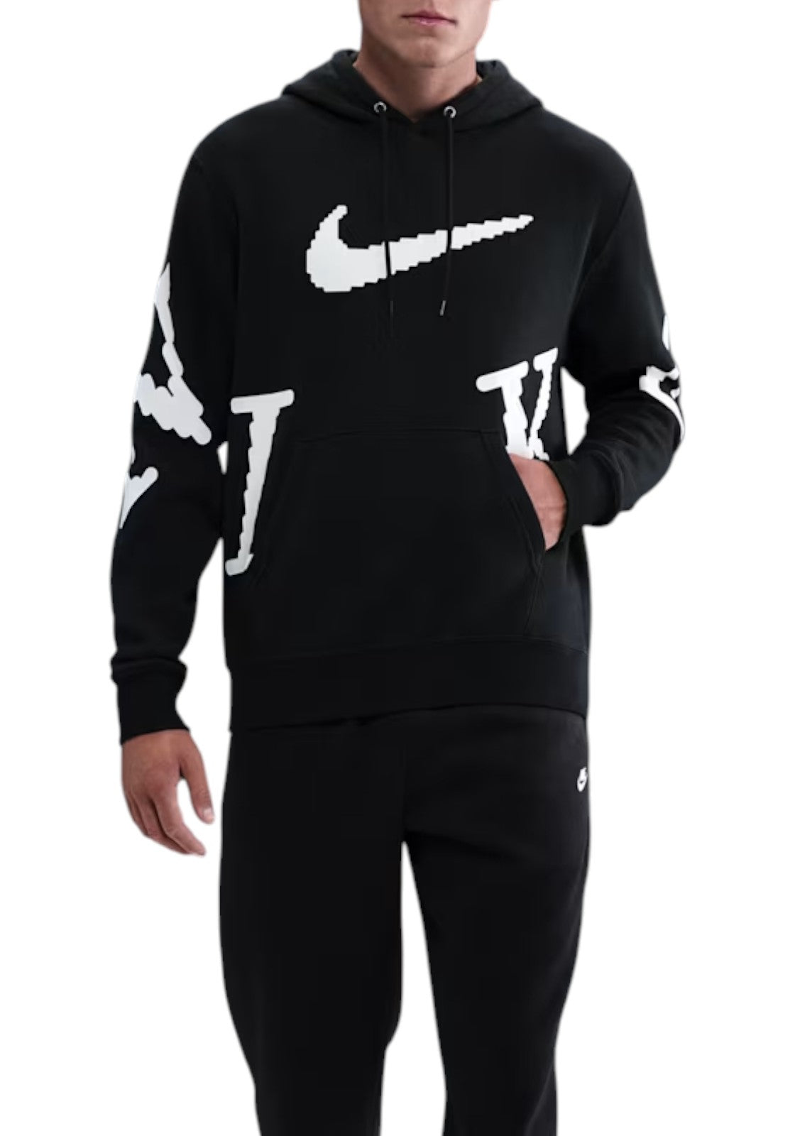 FELPE Nero/bianco Nike