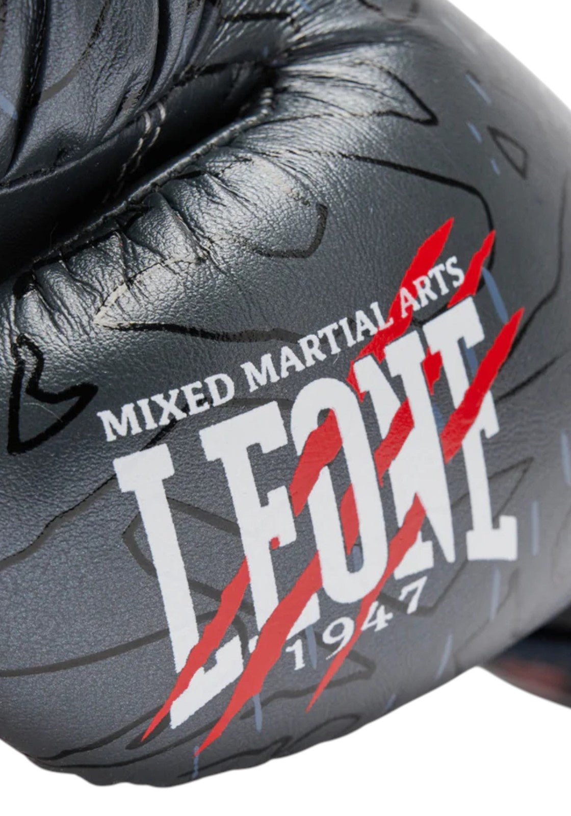 BOXE-KARATE-JUDO Nero/rosso Leone