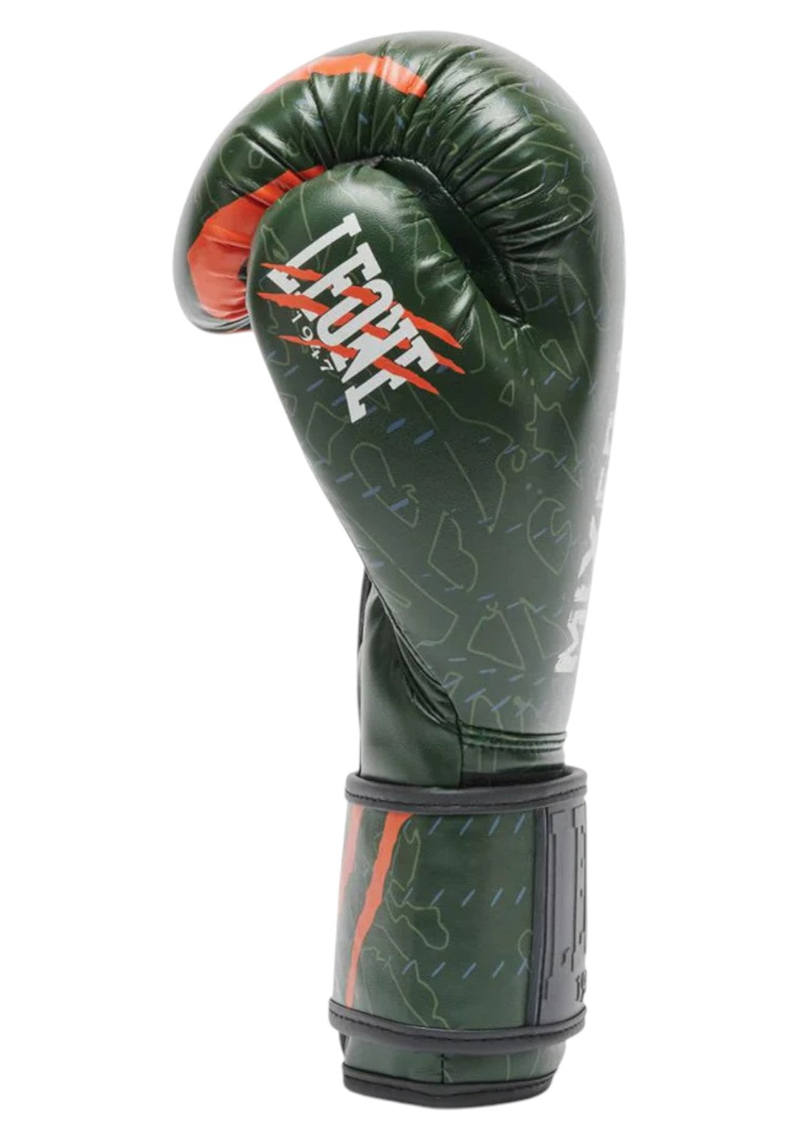 BOXE-KARATE-JUDO Verde/rosso Leone