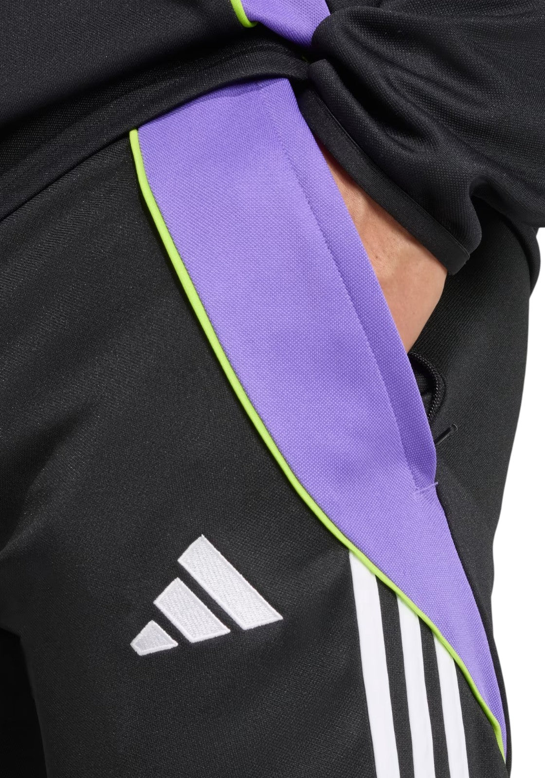 PANTALONI Nero/viola Adidas