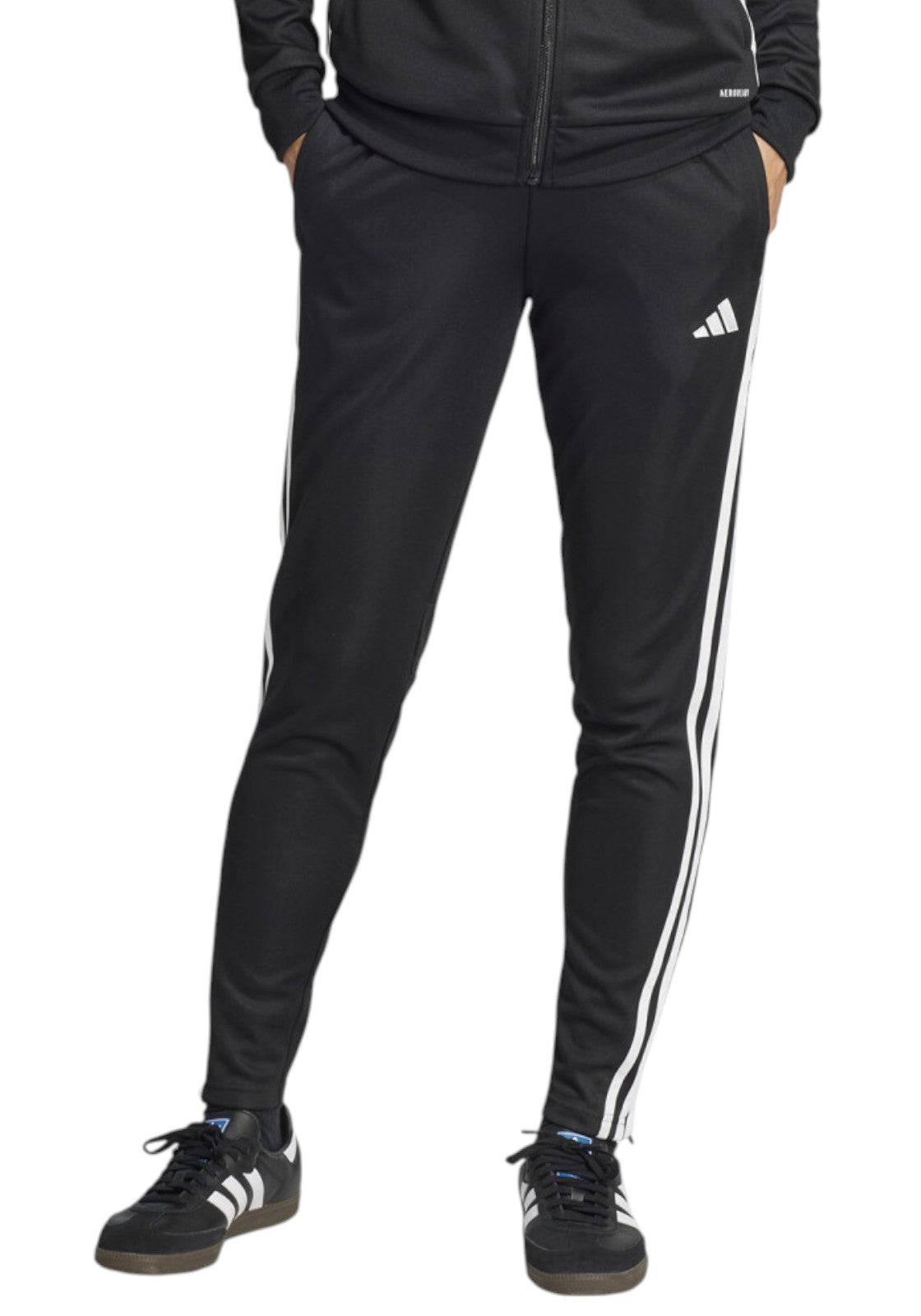PANTALONI Nero/bianco Adidas
