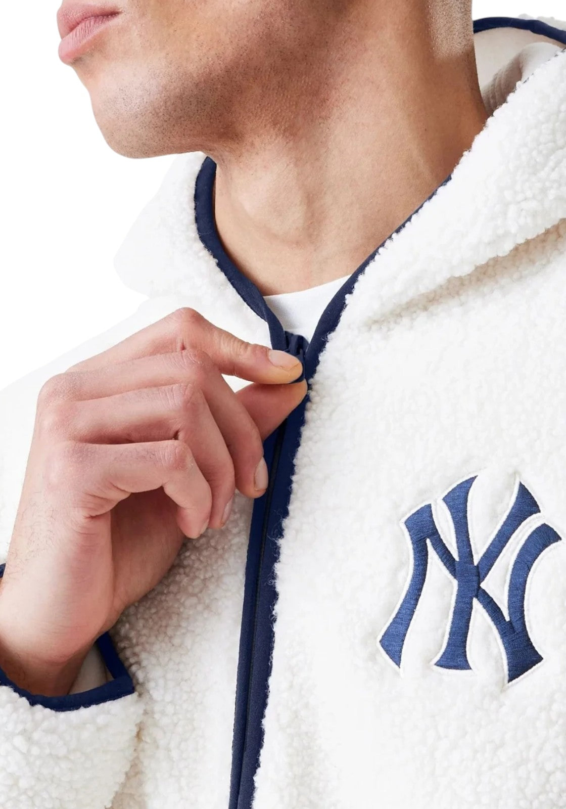 GIUBBINI E GIACCHE Panna/blu New Era