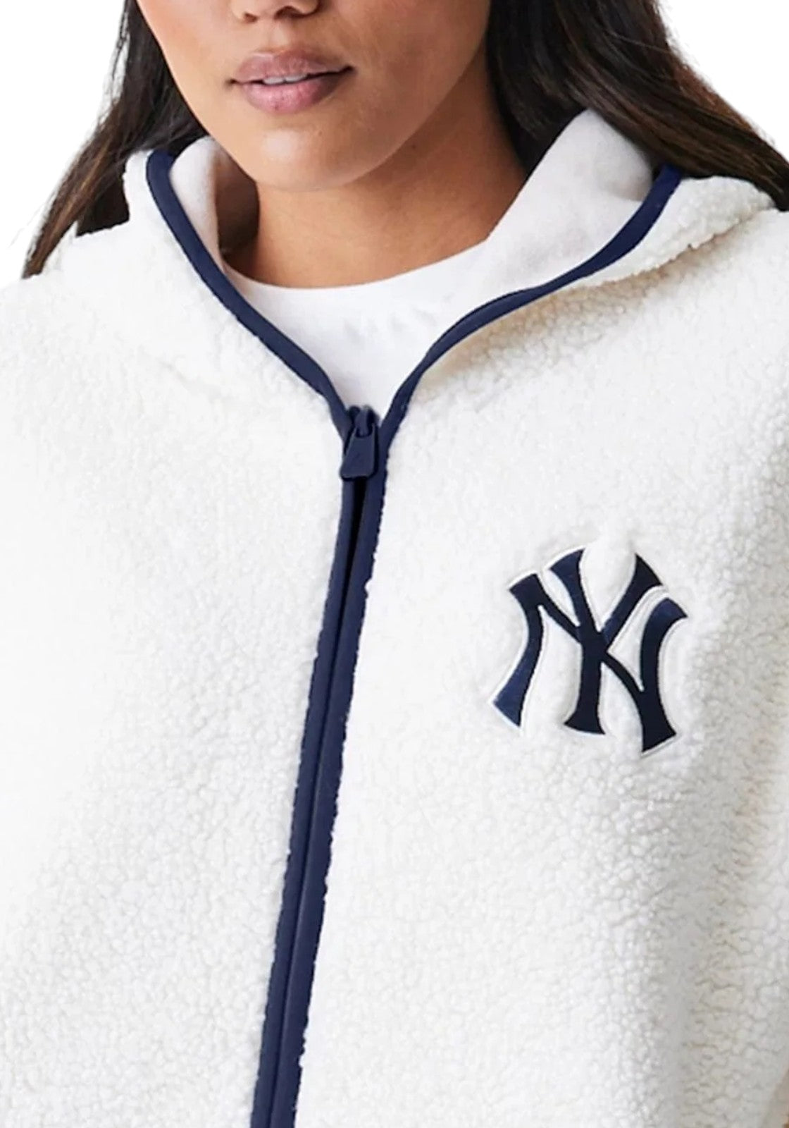 GIUBBINI E GIACCHE Panna/blu New Era