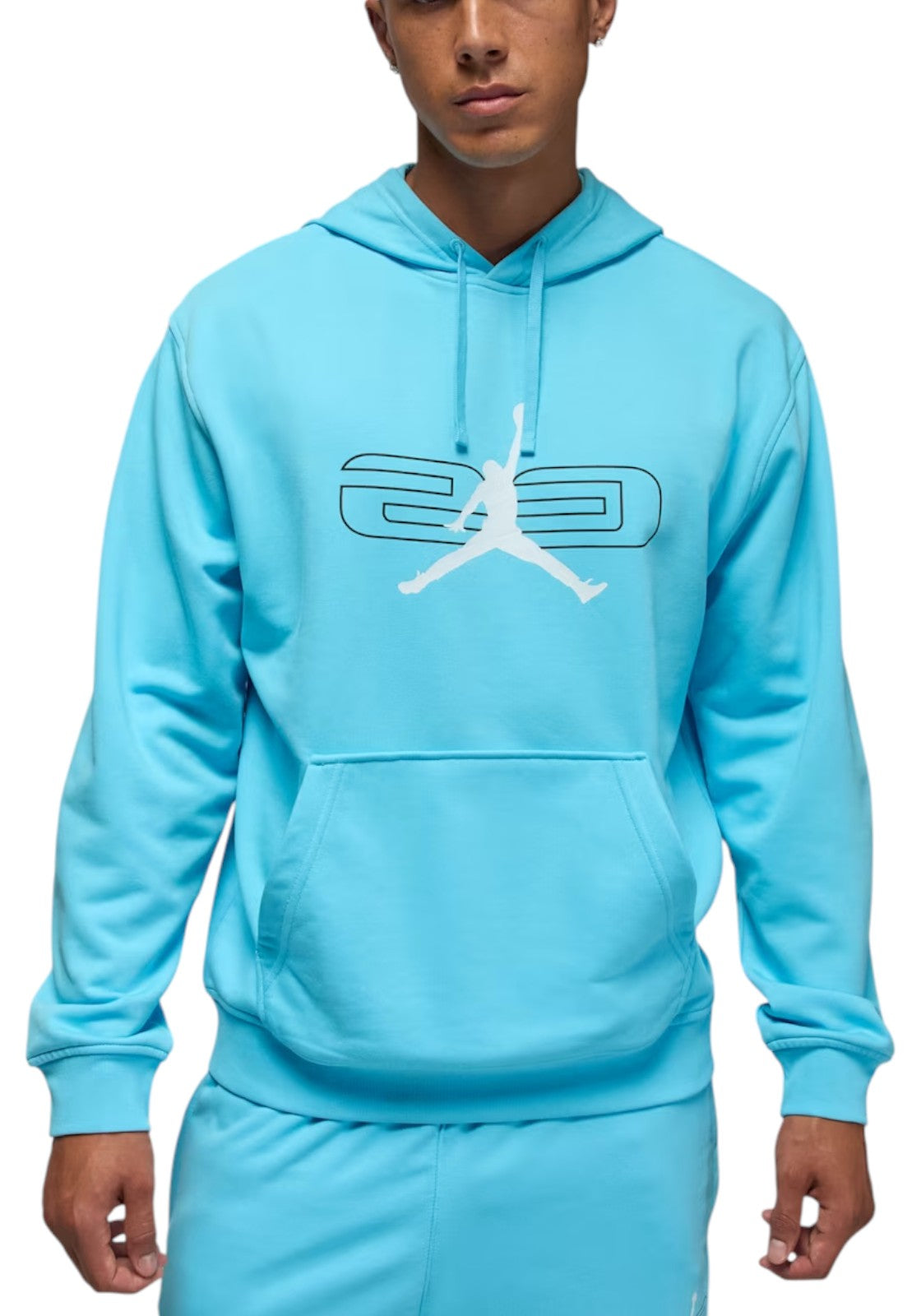 FELPE Celeste/bianco Nike